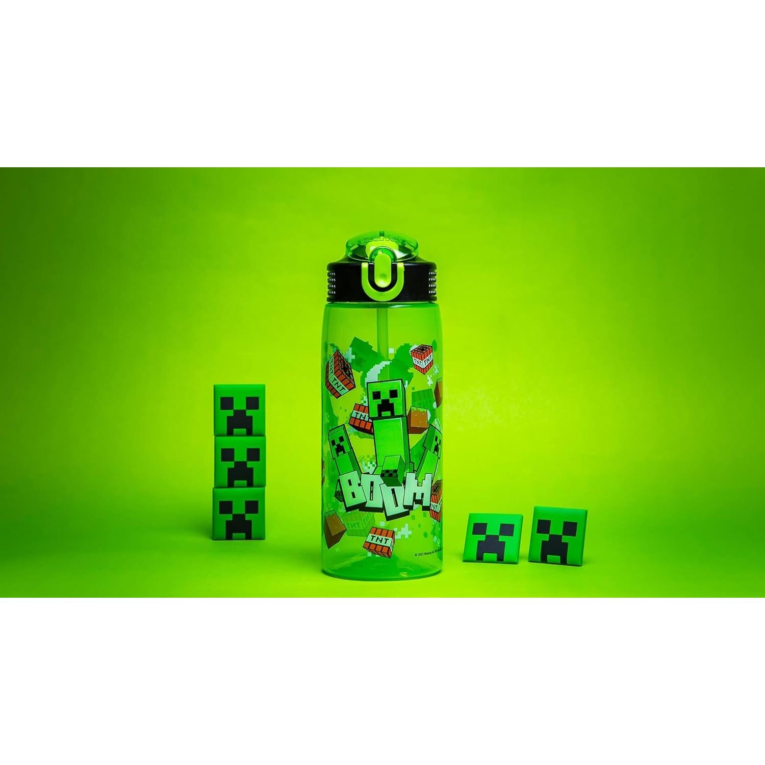 Botella de Agua Zak Designs Minecraft Creeper 740 ml
