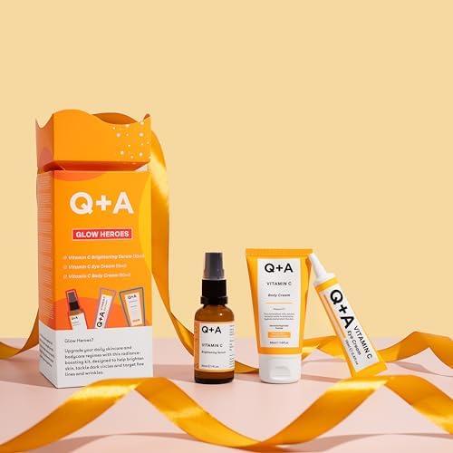 Set de Cuidado de la Piel Glow Heroes Q+A - Vitamina C 30ml, 15ml, 50ml