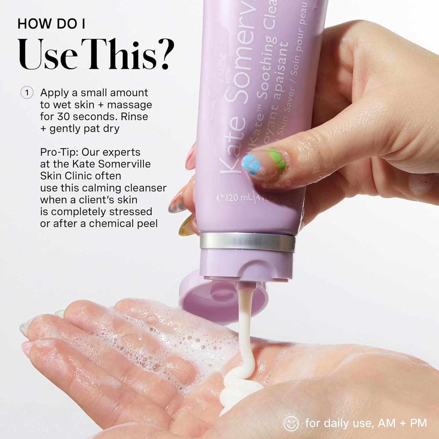 Limpiador Calmante Kate Somerville DeliKate 118 ml Piel Sensible