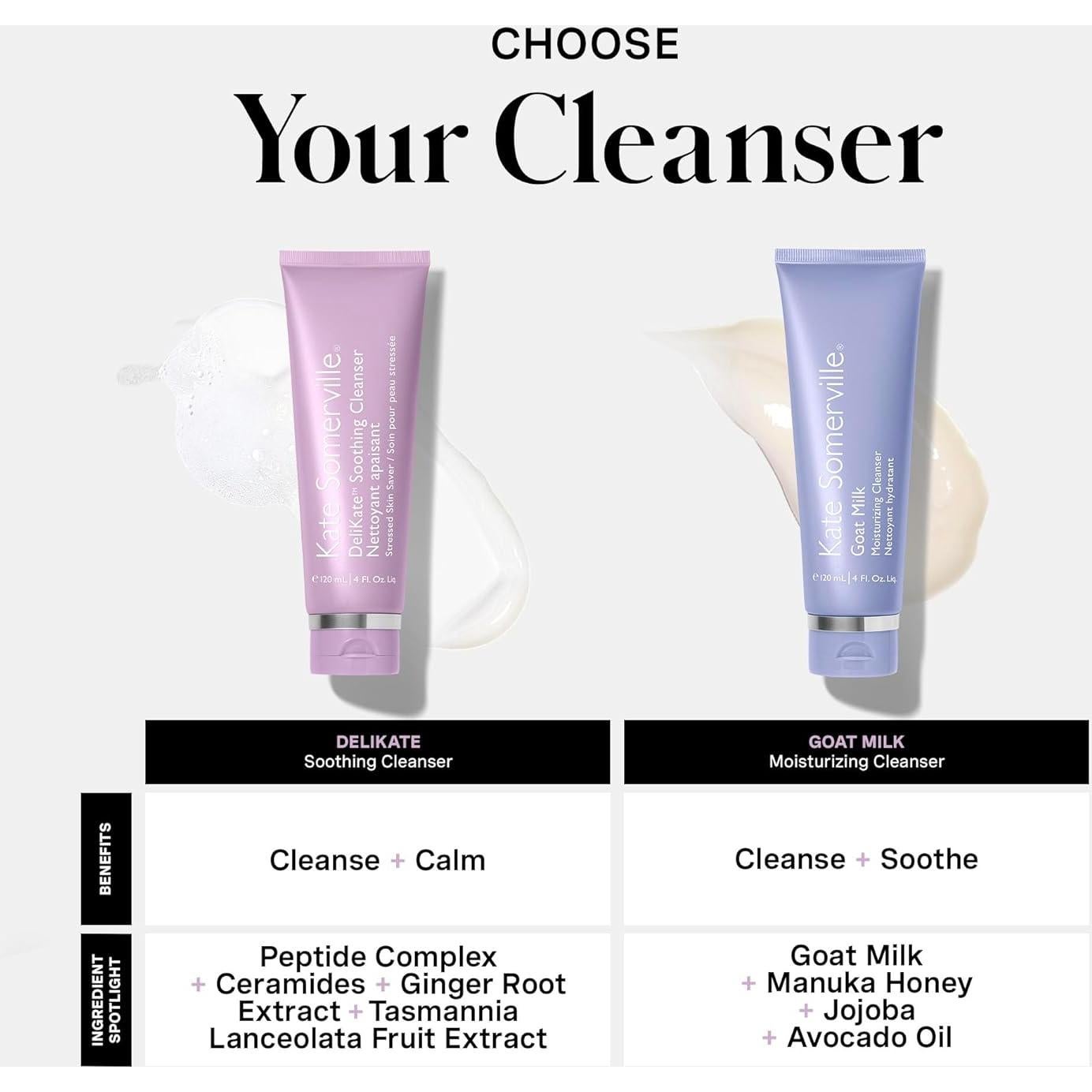 Limpiador Calmante Kate Somerville DeliKate 118 ml Piel Sensible