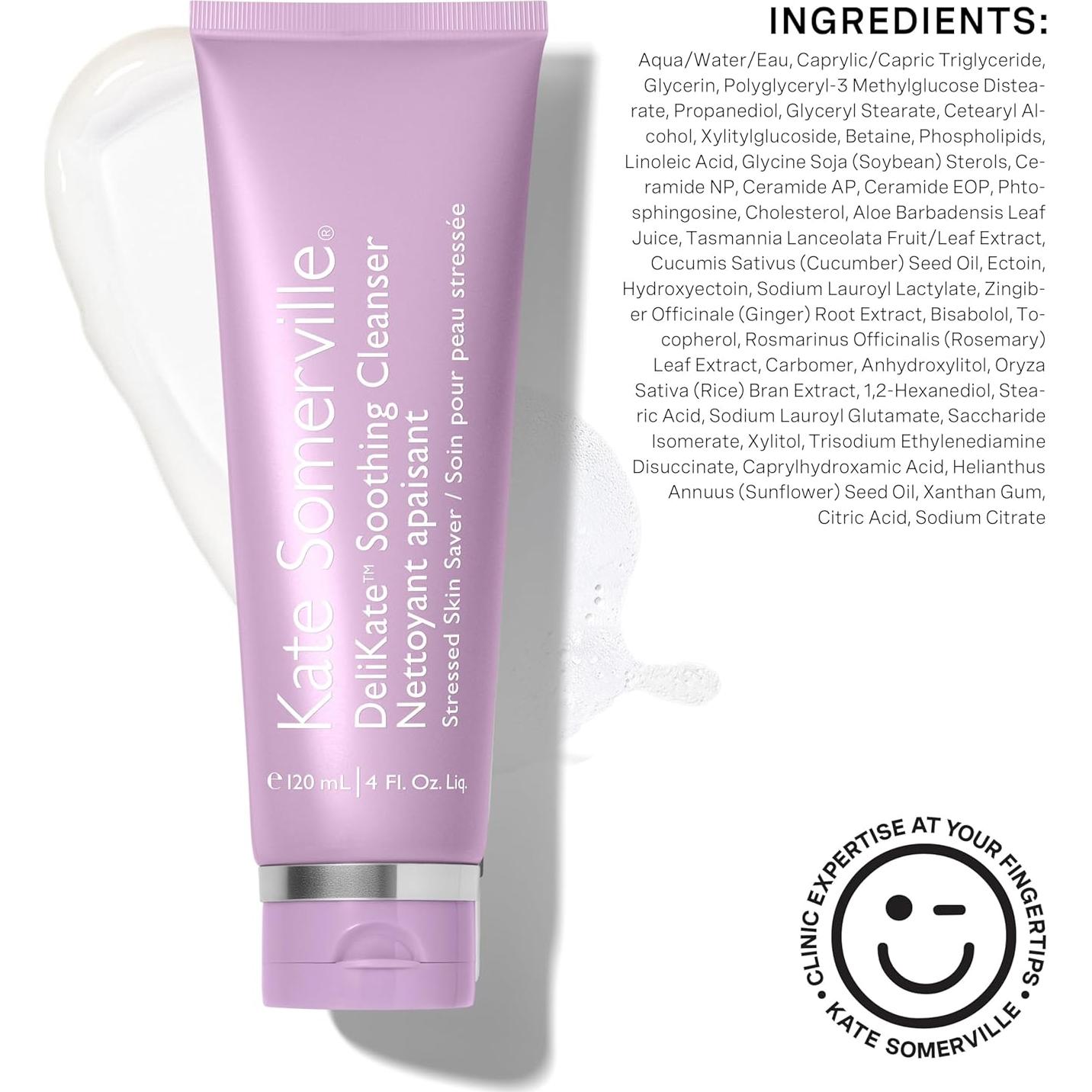 Limpiador Calmante Kate Somerville DeliKate 118 ml Piel Sensible