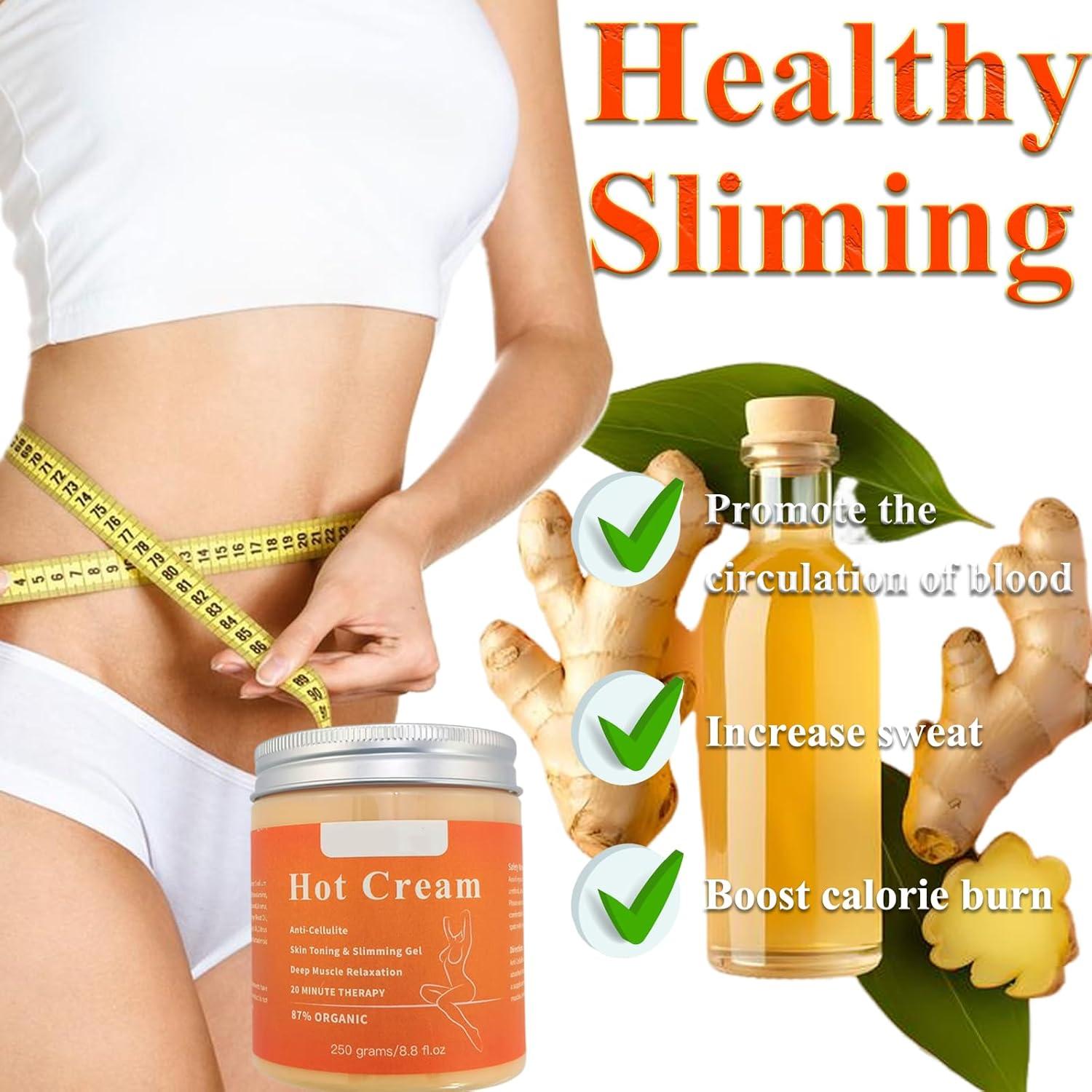 Crema Anticelulitis Caliente Orgánica Elitzia 250g - Quemadora de Grasa