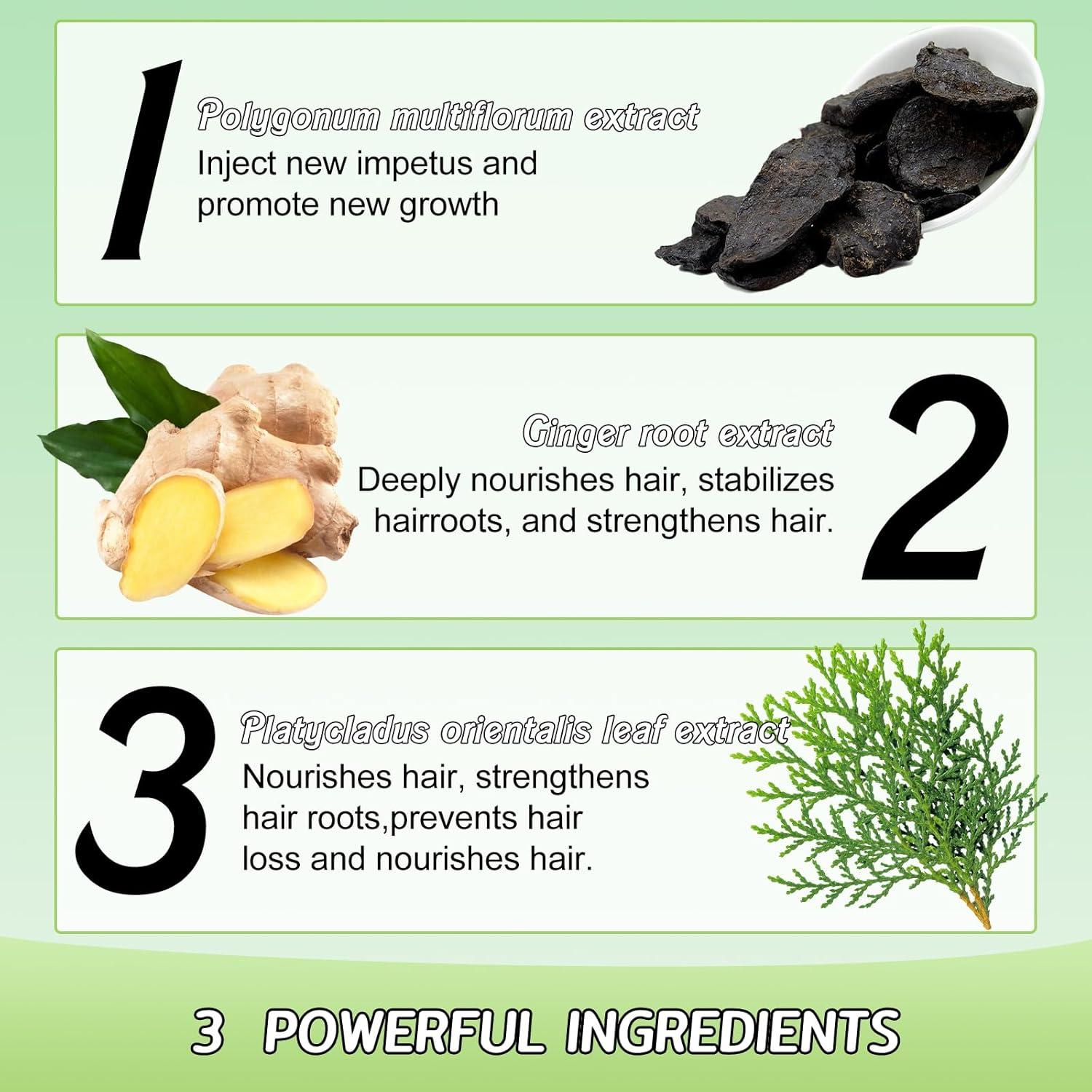 Champú Anticaída Yousheme con Extracto de Jengibre 40 Piezas