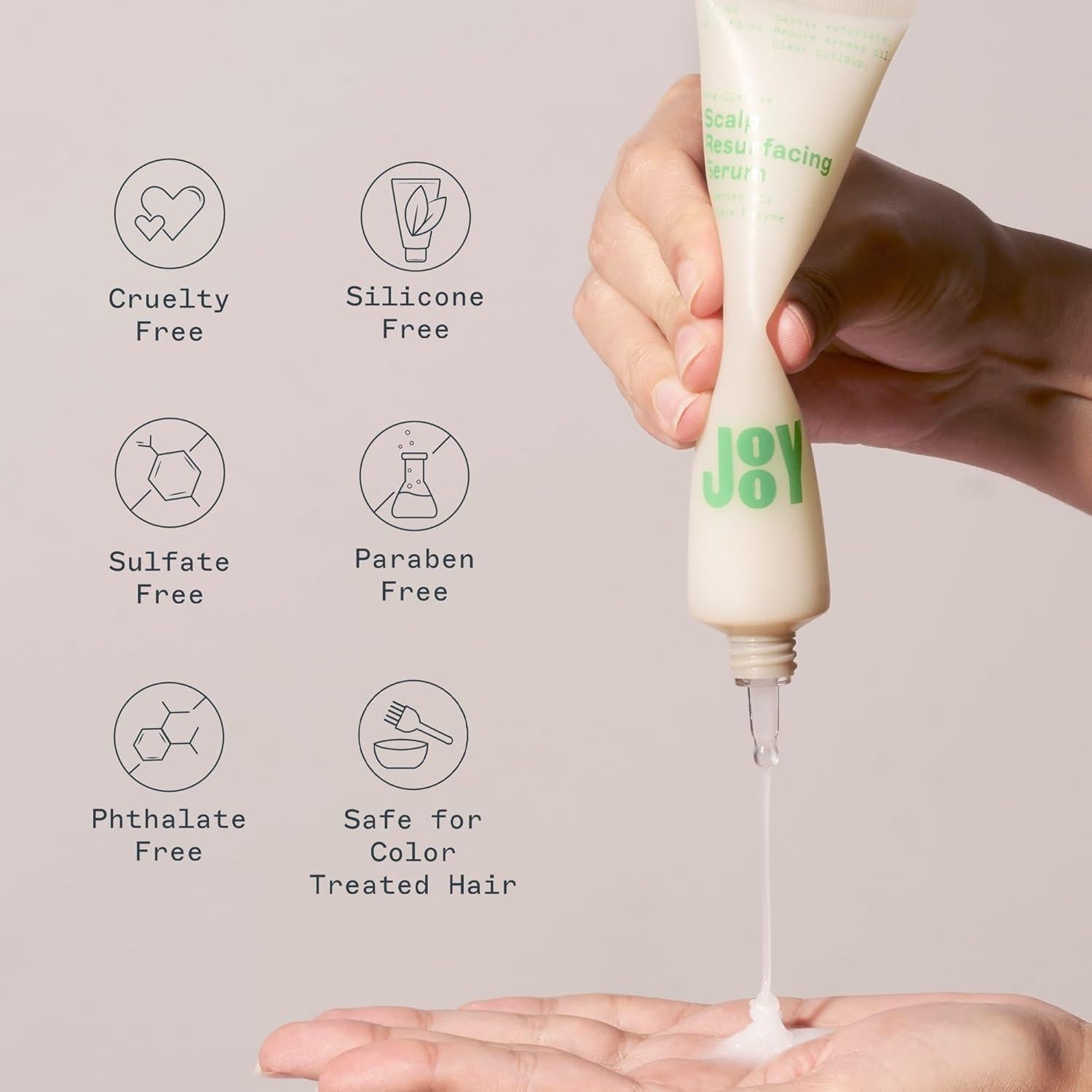 Suero Exfoliante para Cuero Cabelludo JooY 59 ml - Superalimentos