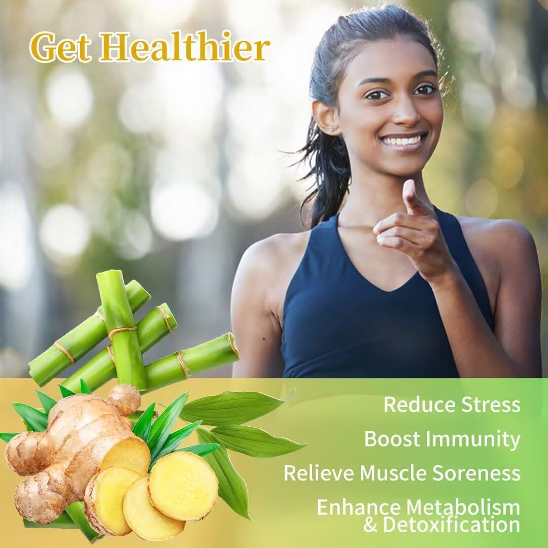 Parche de Jengibre Natrure 40 Piezas Cuidado de Pies 2 en 1