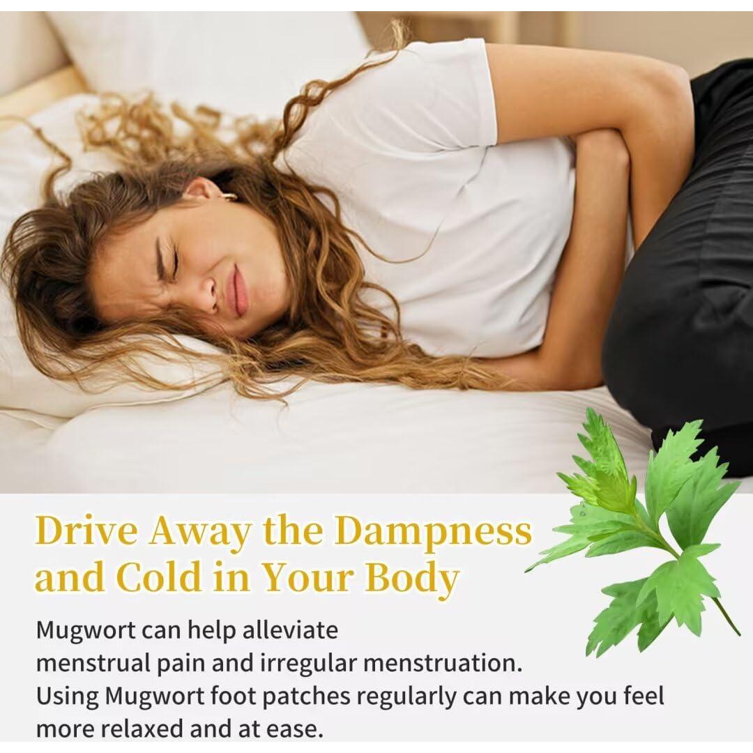 Parche de Jengibre Natrure 40 Piezas Cuidado de Pies 2 en 1