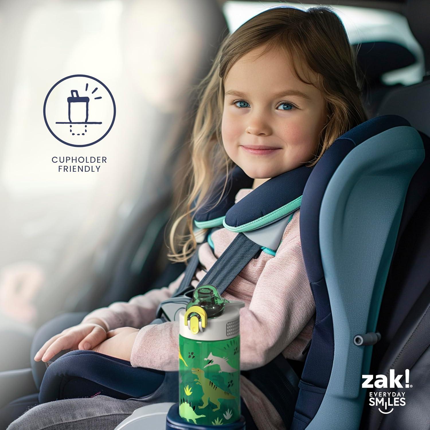 Botella de Agua Barbie Zak Sage 473ml con Popote y Asa