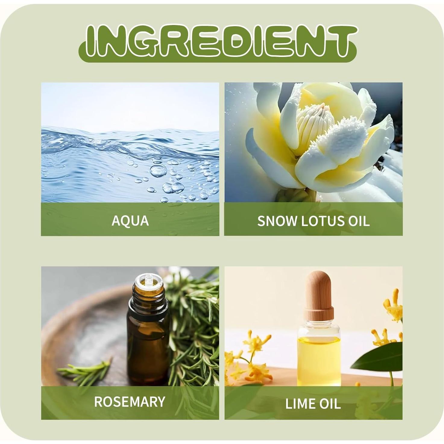 Barra de Champú Sólido YILEST Romero y Jengibre 2 PCS