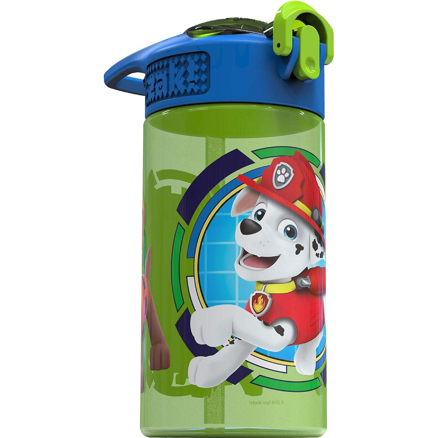 Botella de Agua Zak Designs Paw Patrol 16 oz a Prueba de Fugas