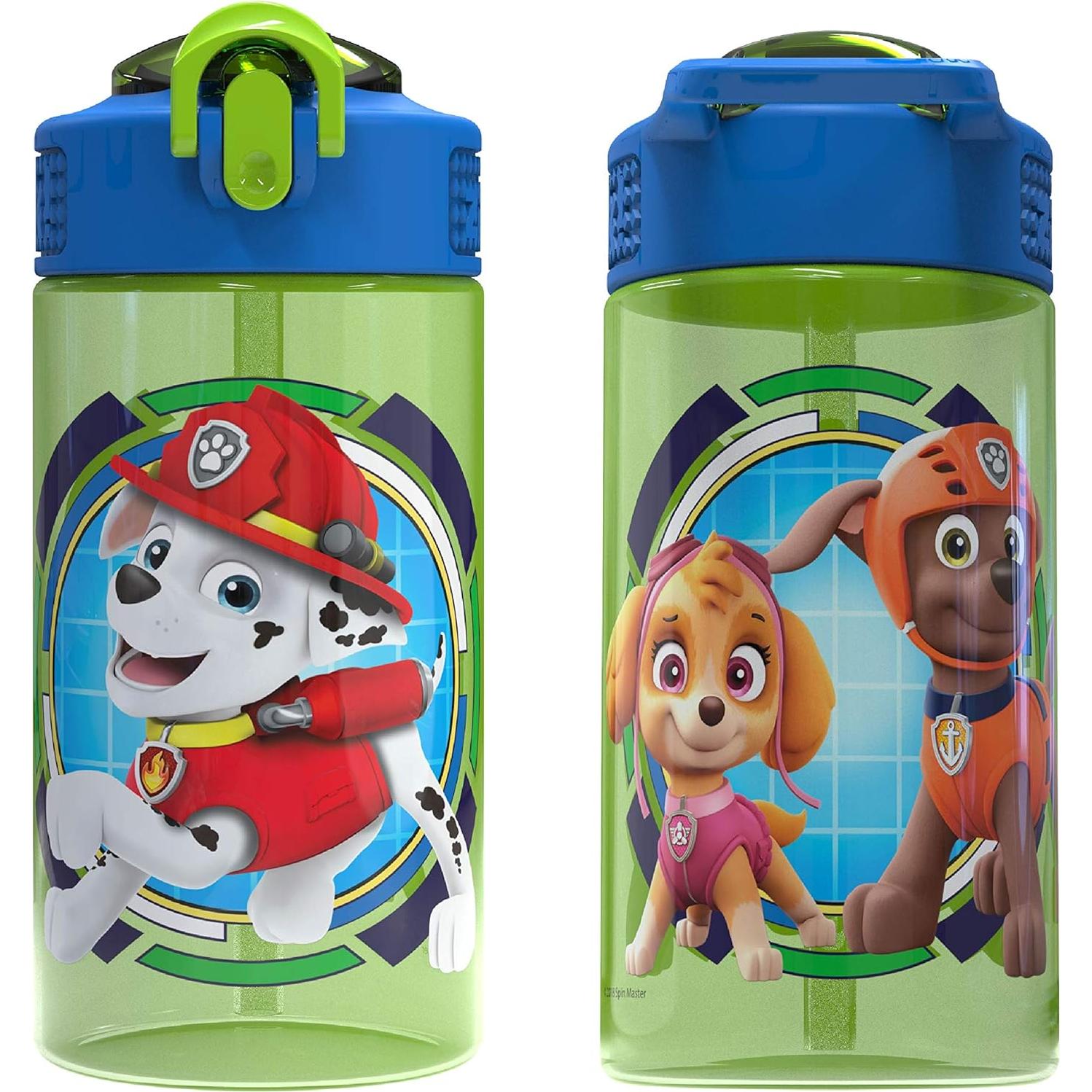 Botella de Agua Zak Designs Paw Patrol 16 oz a Prueba de Fugas