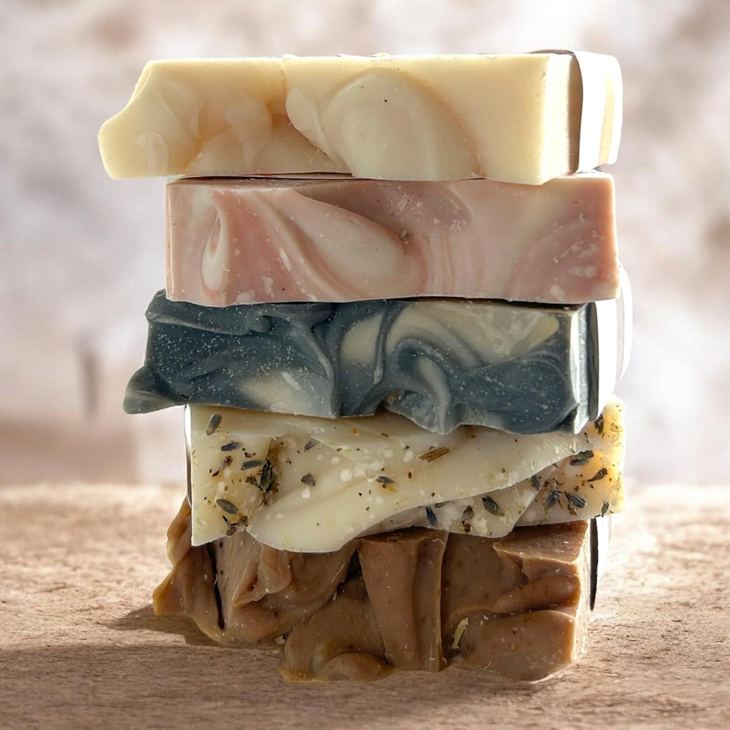 Jabones Exfoliantes de Café Old Soul - Paquete de 4 x 164g