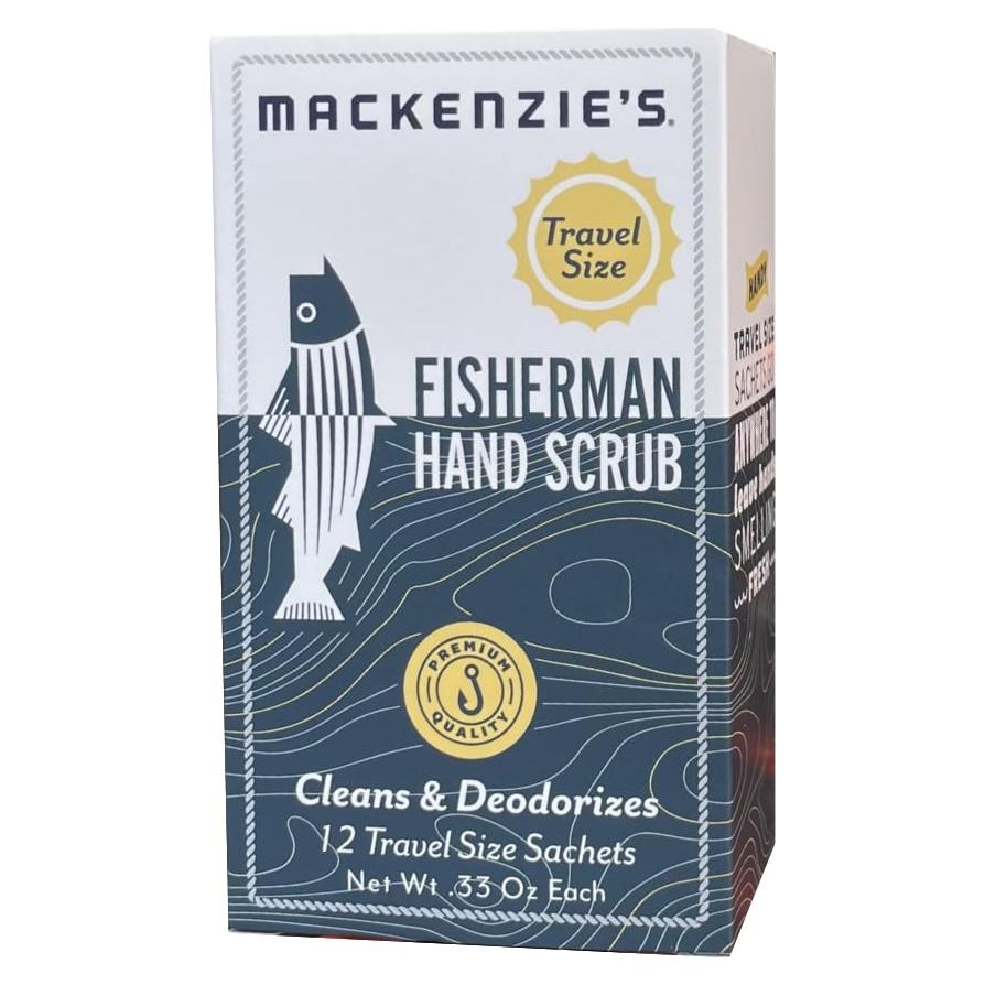 Exfoliante de Manos MacKenzie's - 12 Paquetes de 9.4 g - Biodegradable