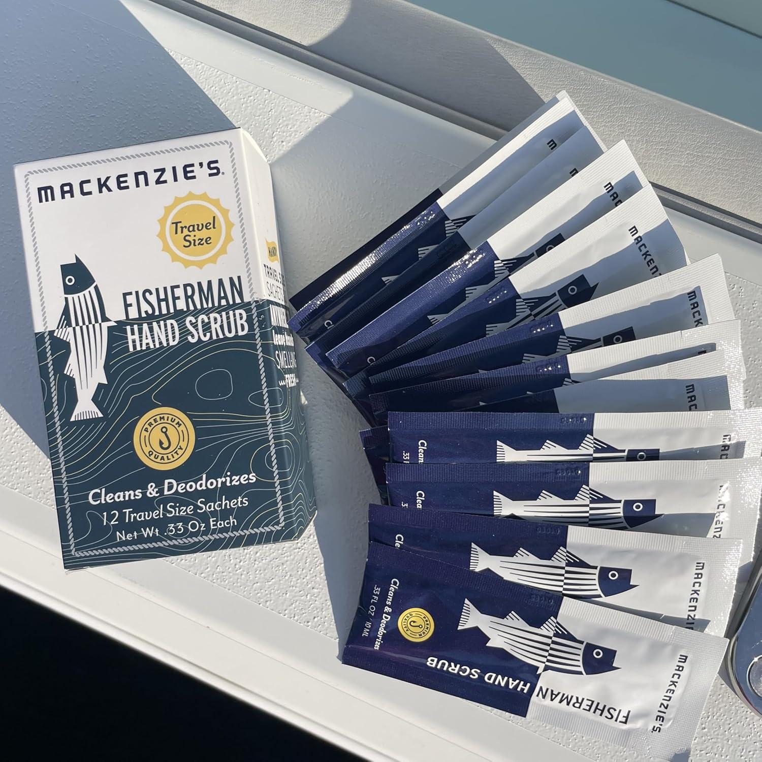 Exfoliante de Manos MacKenzie's - 12 Paquetes de 9.4 g - Biodegradable