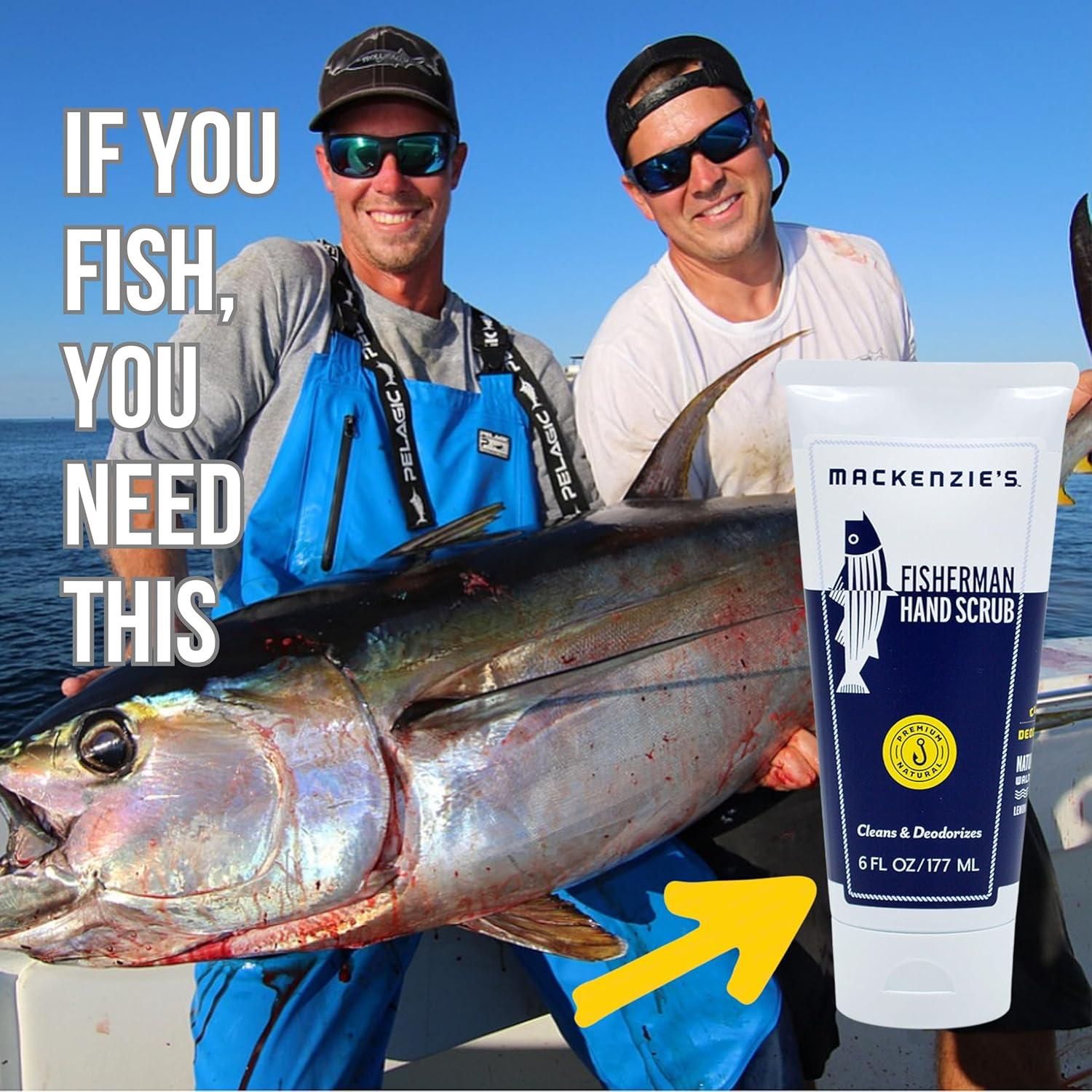 Exfoliante de Manos MacKenzie 454 g - Limpiador Natural para Pescadores