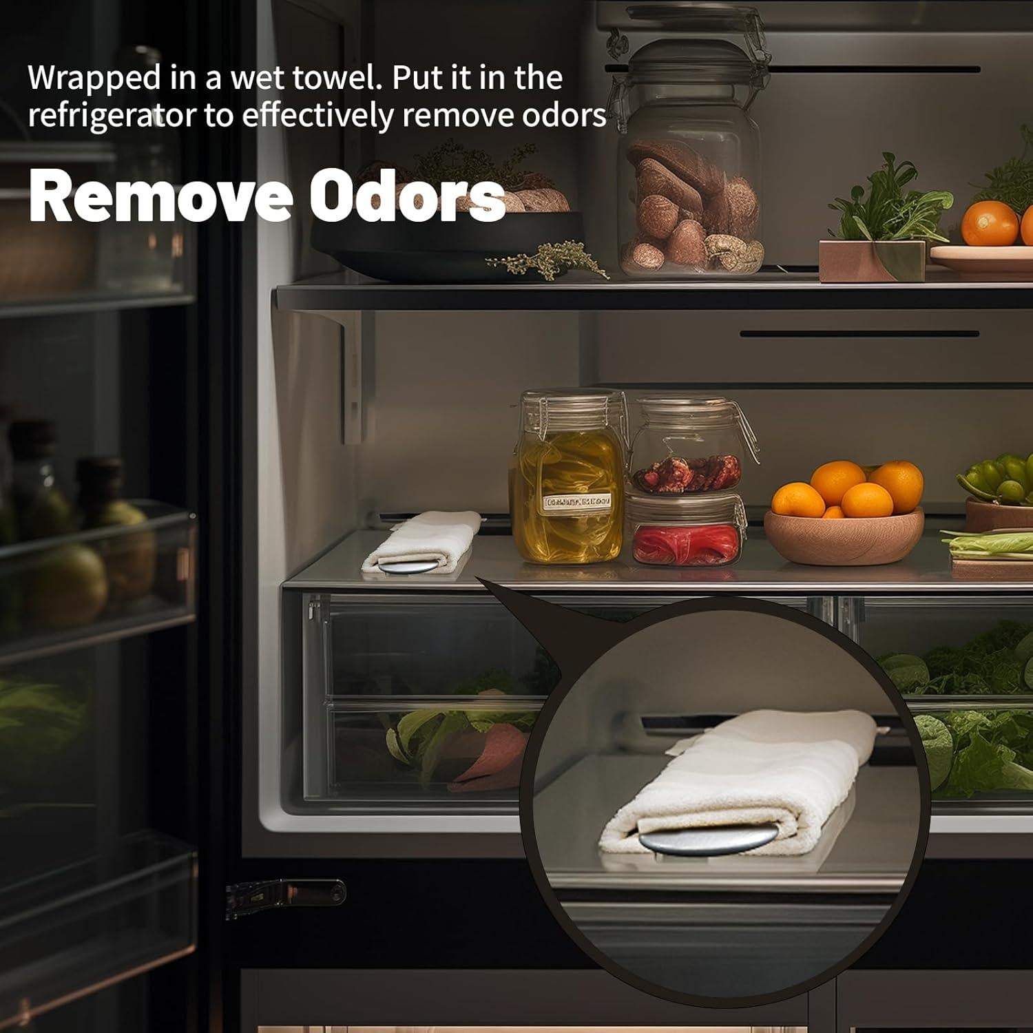 Jabón Eliminador de Olores Newness de Acero Inoxidable 8.9cm