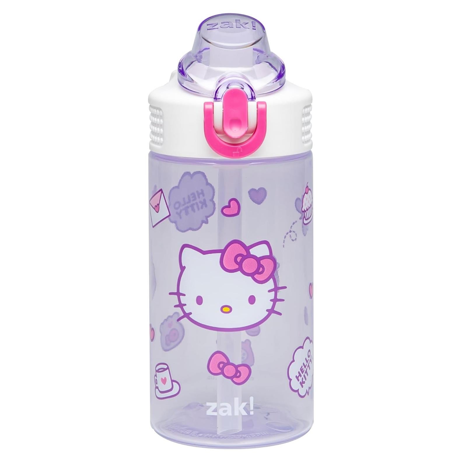 Botella de Agua Hello Kitty Zak 473 ml a Prueba de Fugas