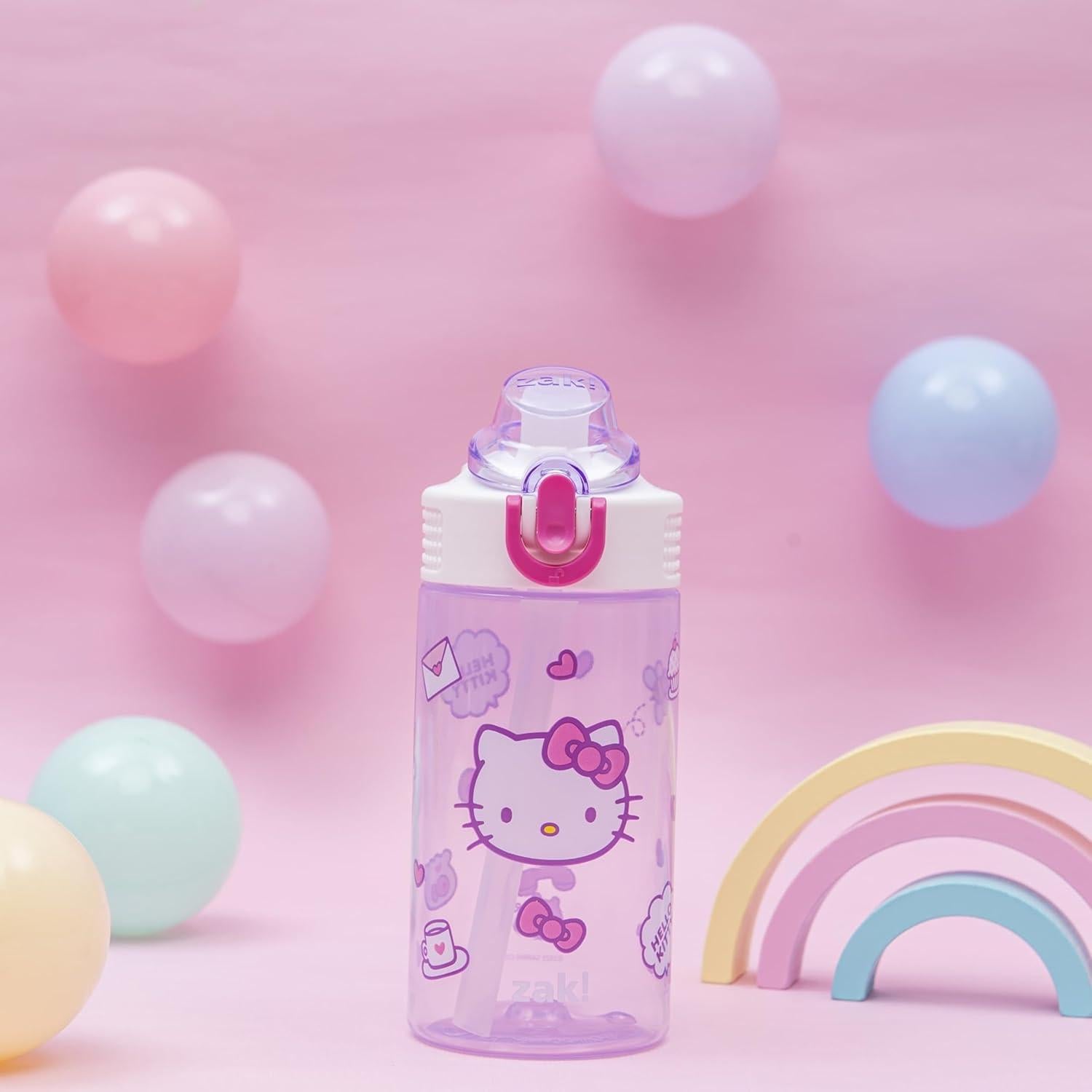 Botella de Agua Hello Kitty Zak 473 ml a Prueba de Fugas