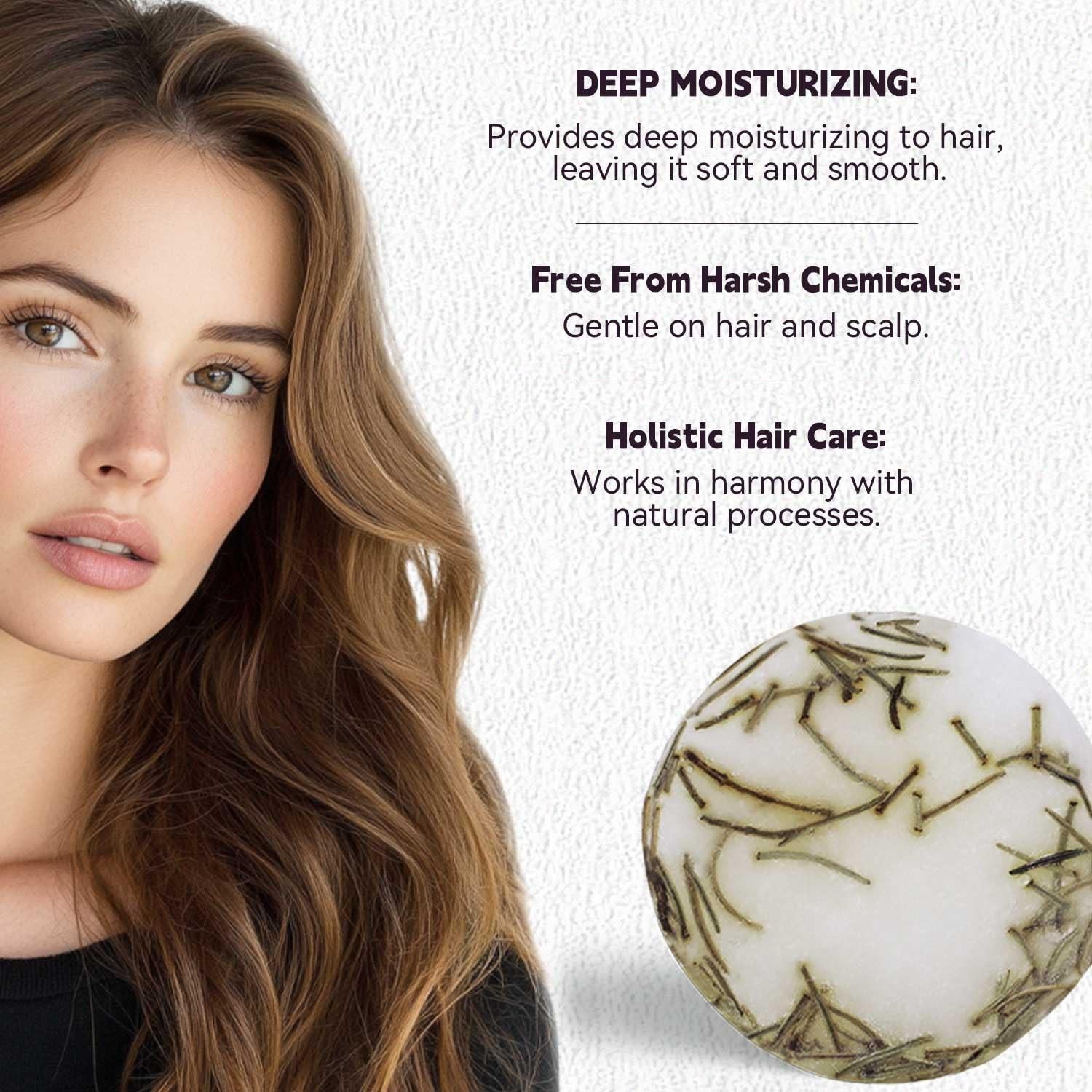 Jabón Champú de Cebolla y Romero Lanthome 100g - Suave y Brillante