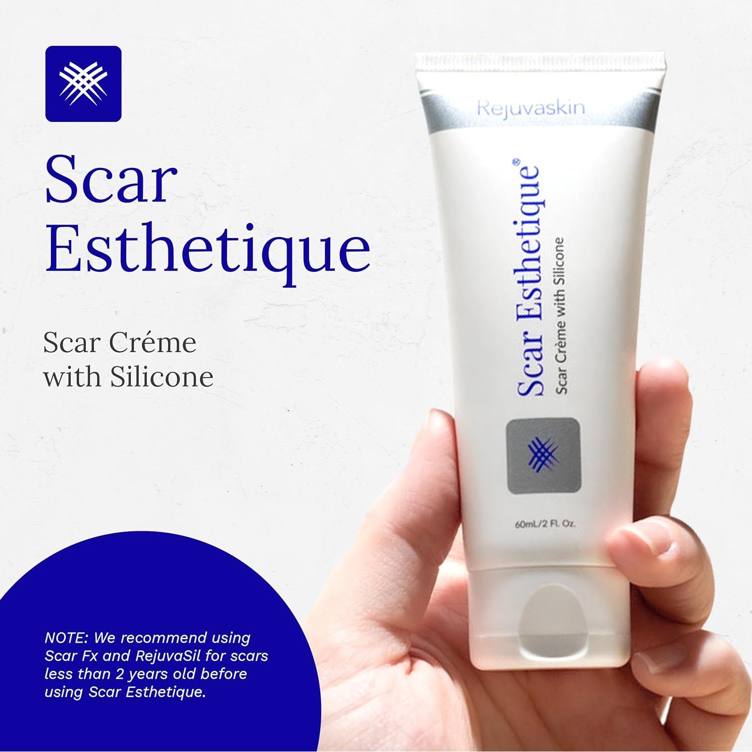 Crema para Cicatrices Rejuvaskin Scar Esthetique 10ml - Efectiva para Queloides y Estrías