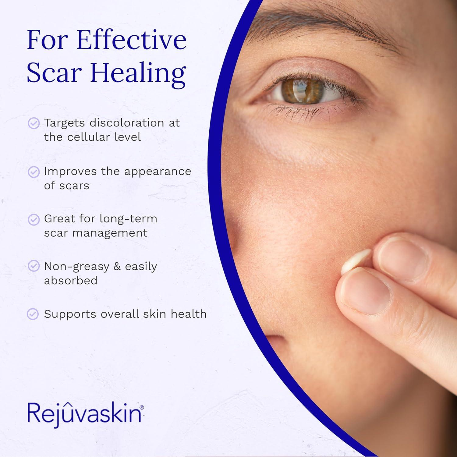 Crema para Cicatrices Rejuvaskin Scar Esthetique 10ml - Efectiva para Queloides y Estrías