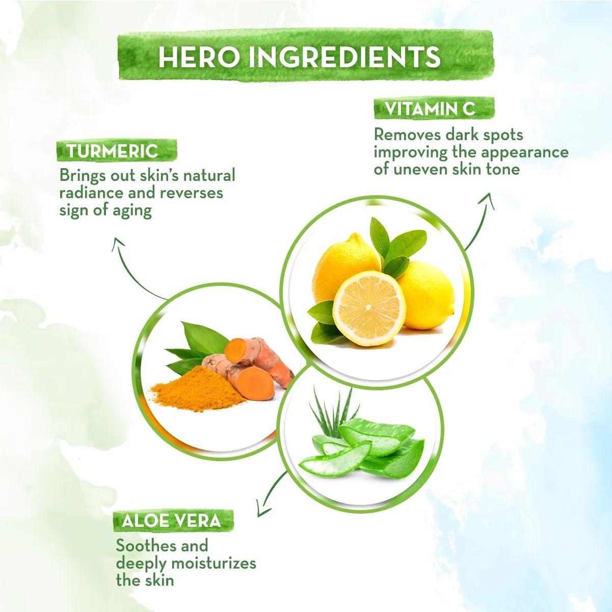 Limpiador Facial Mamaearth Vitamina C 100ml Exfoliante Suave