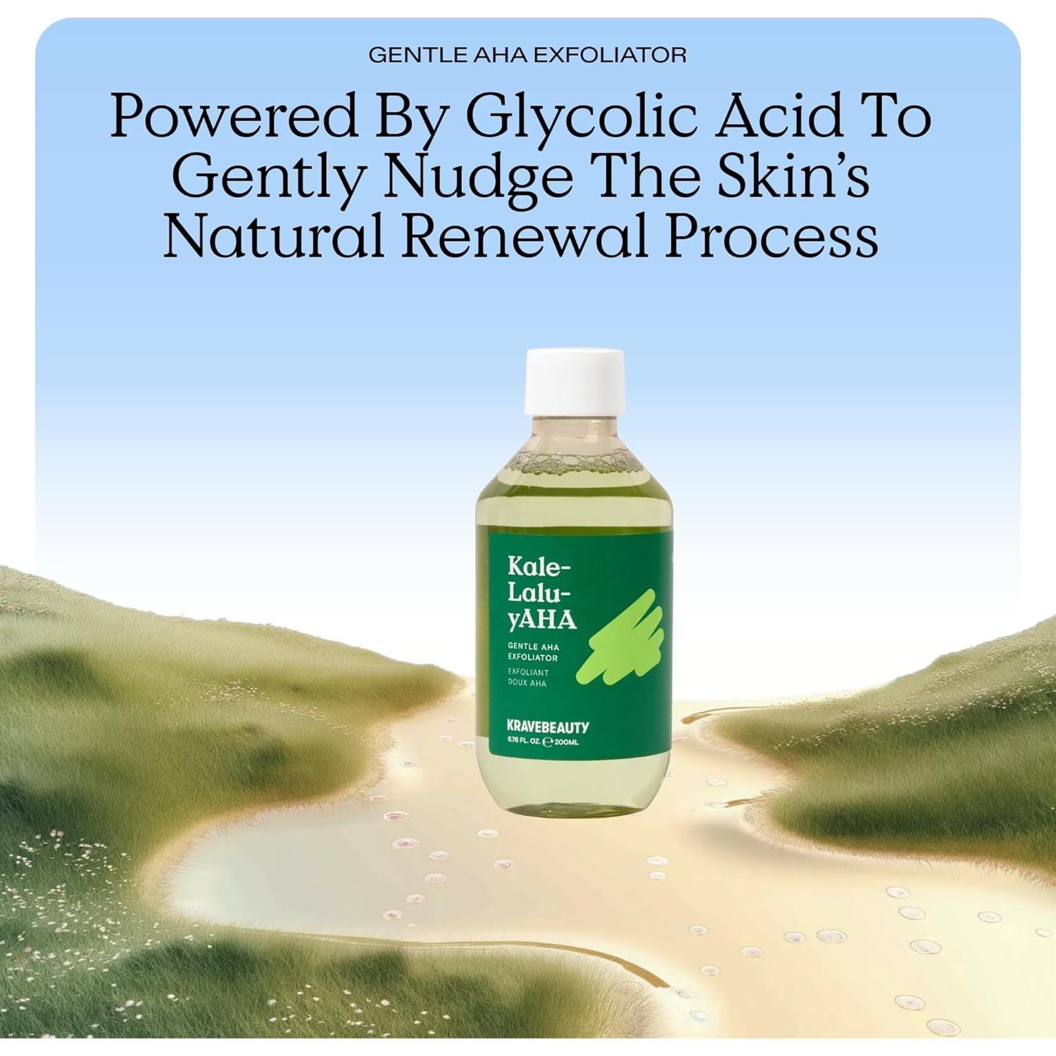 Exfoliante Suave KraveBeauty Kale-Lalu-yAHA 200 ml AHA 5.25%