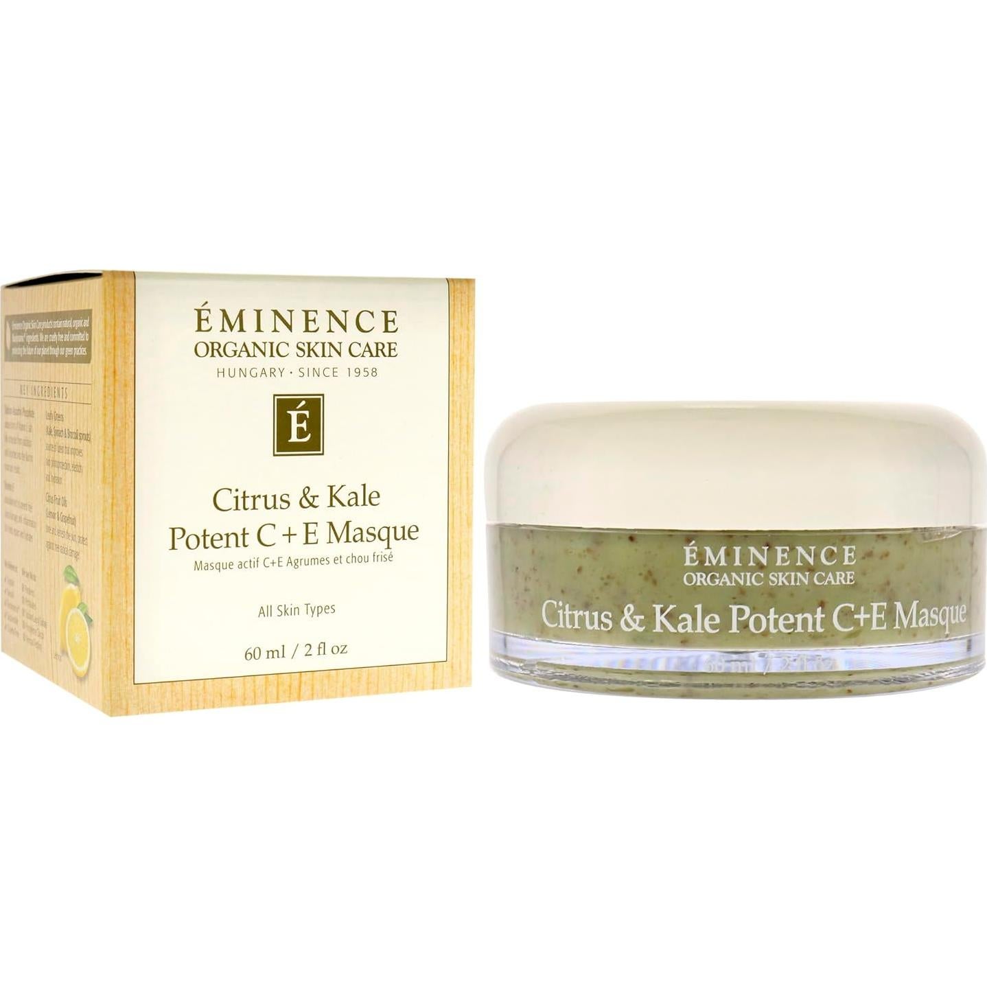 Mascarilla Facial Eminence C + E de Cítricos y Kale 56.7g