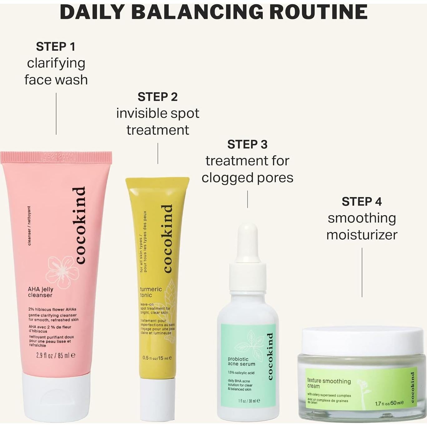 Suero Postbiótico Cocokind 1.5% Ácido Salicílico 28g