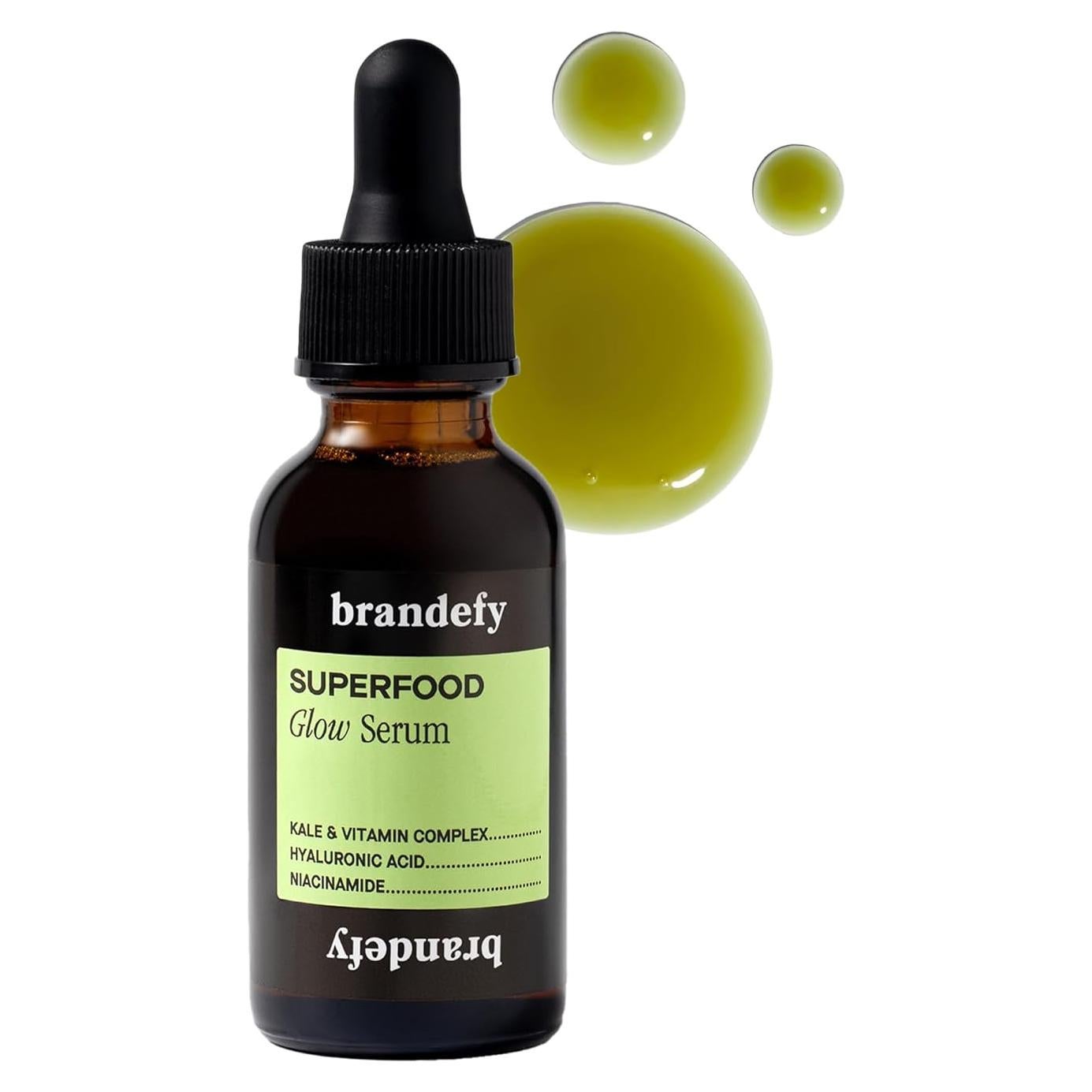 Suero Glow Superfood Brandefy - Hidratante con Kale y Vitaminas