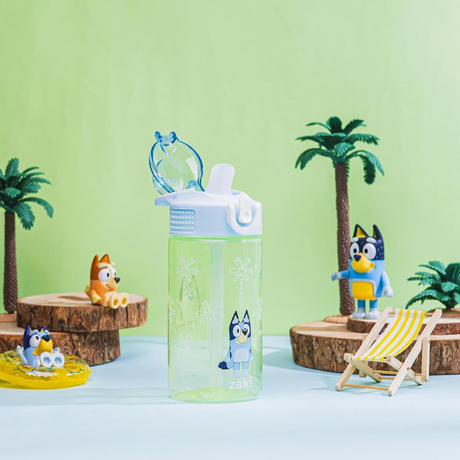 Botella de Agua Kids Zak Designs Bluey 480ml a Prueba de Fugas