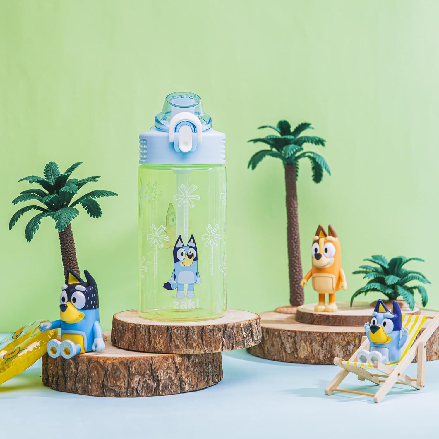 Botella de Agua Kids Zak Designs Bluey 480ml a Prueba de Fugas