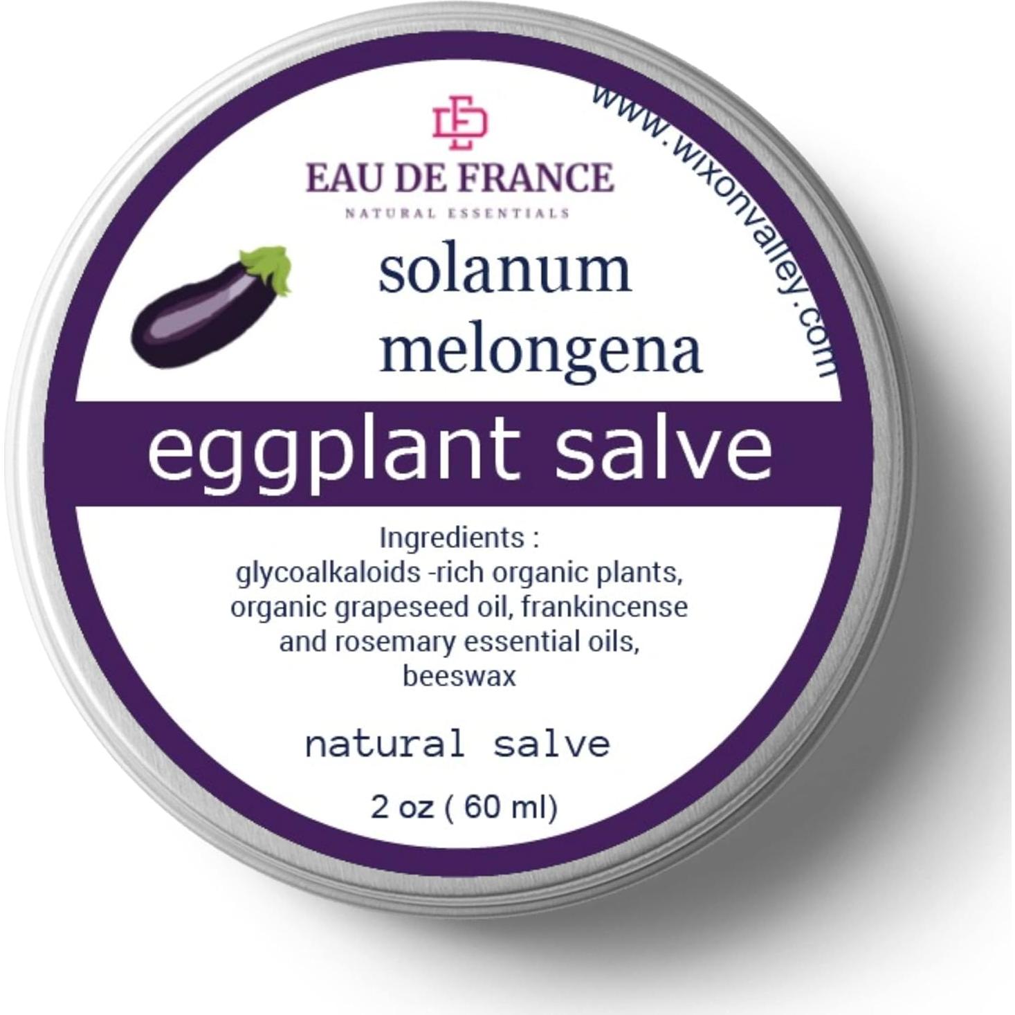 Conjunto de Cuidado de Piel Berenjena - Ungüento, Aceite y Tintura