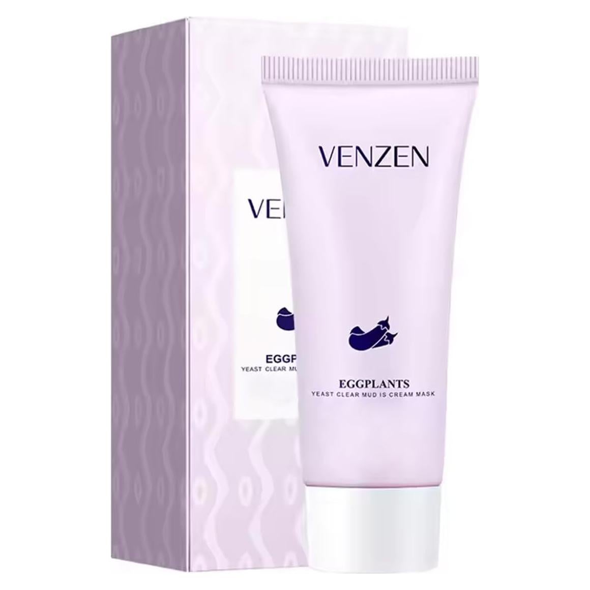 Máscara Facial de Barro VEZE con Extracto de Berenjena 60g