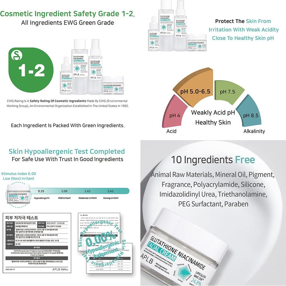 Crema Facial APLB Glutati&oacute;n y Niacinamida 55g