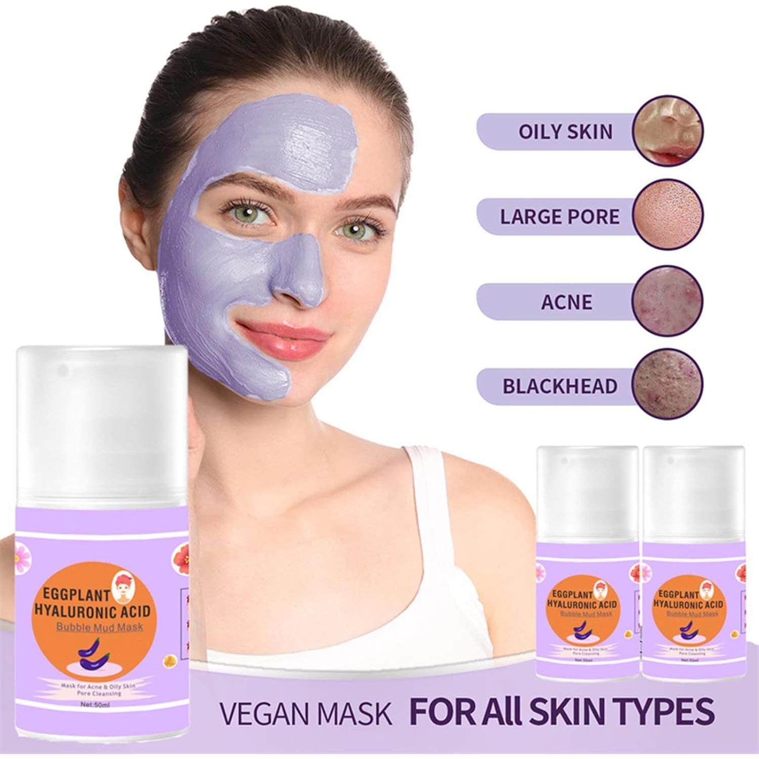 Mascarilla de Arcilla y Barro de Berenjena Getzan 50g