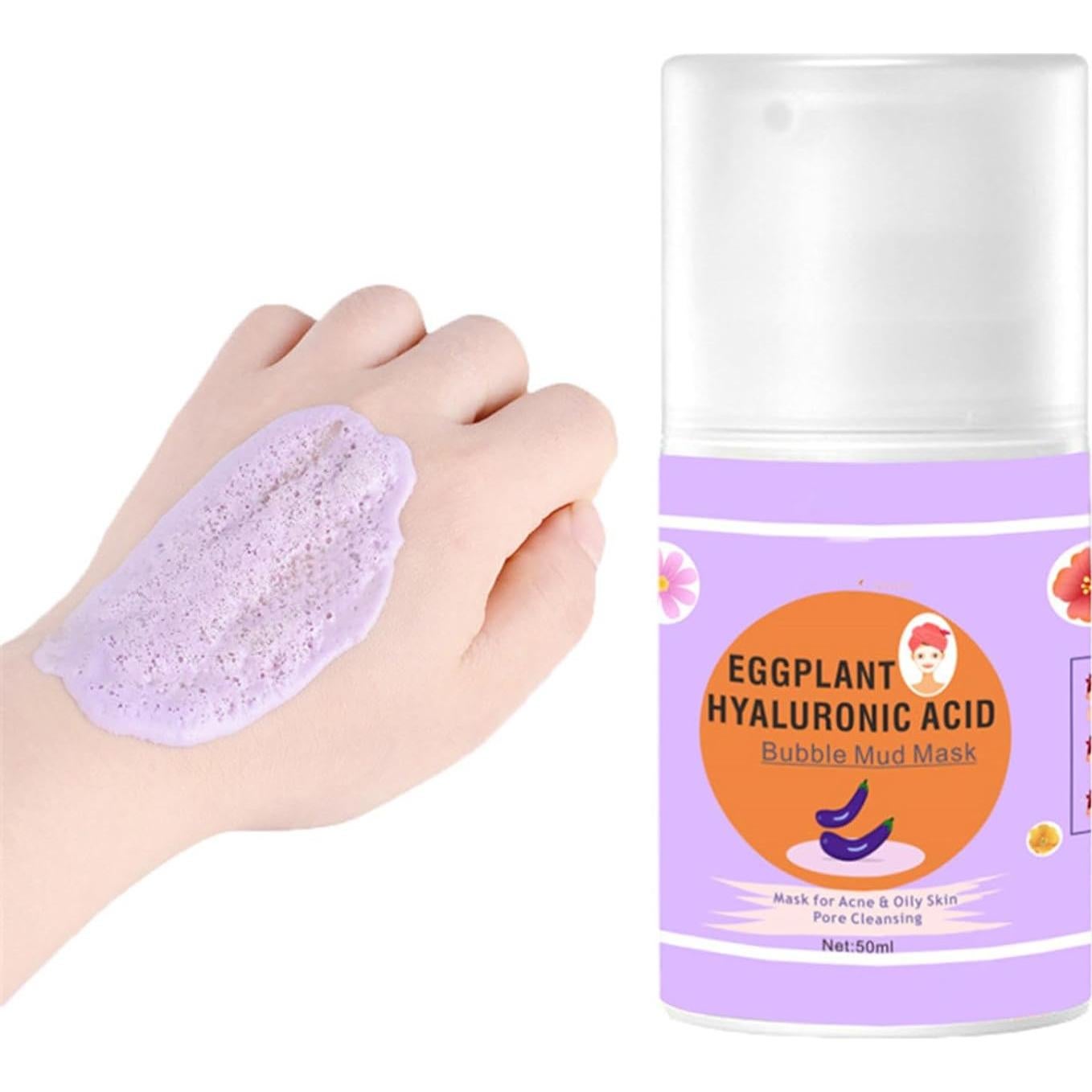 Mascarilla de Arcilla y Barro de Berenjena Getzan 50g