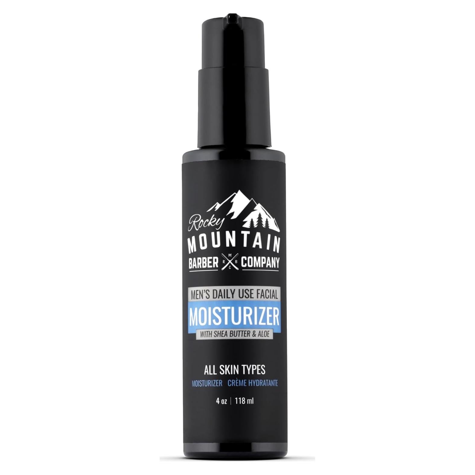 Hidratante Facial para Hombres Rocky Mountain 130g - Sin Fragancia