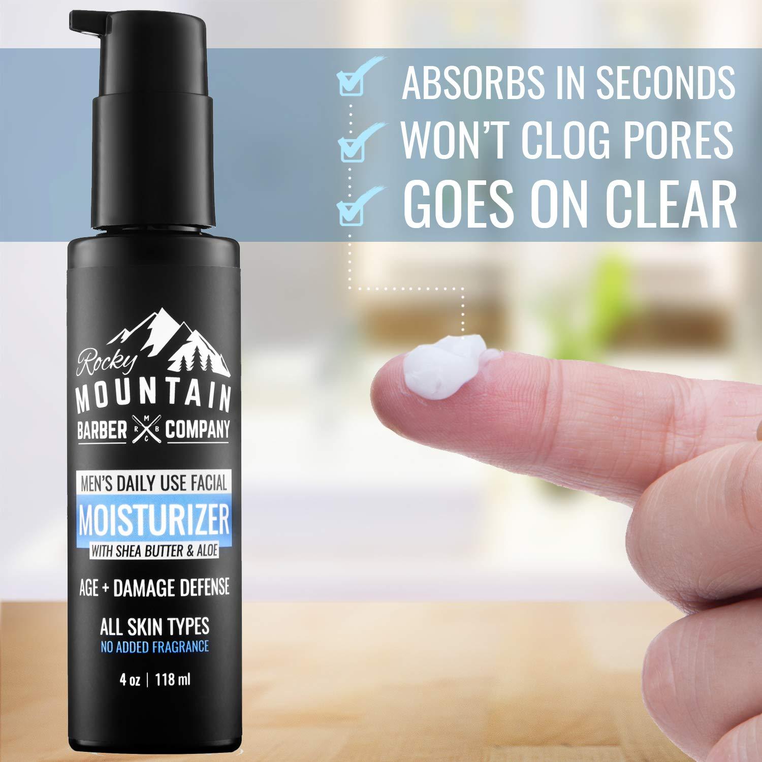 Hidratante Facial para Hombres Rocky Mountain 130g - Sin Fragancia