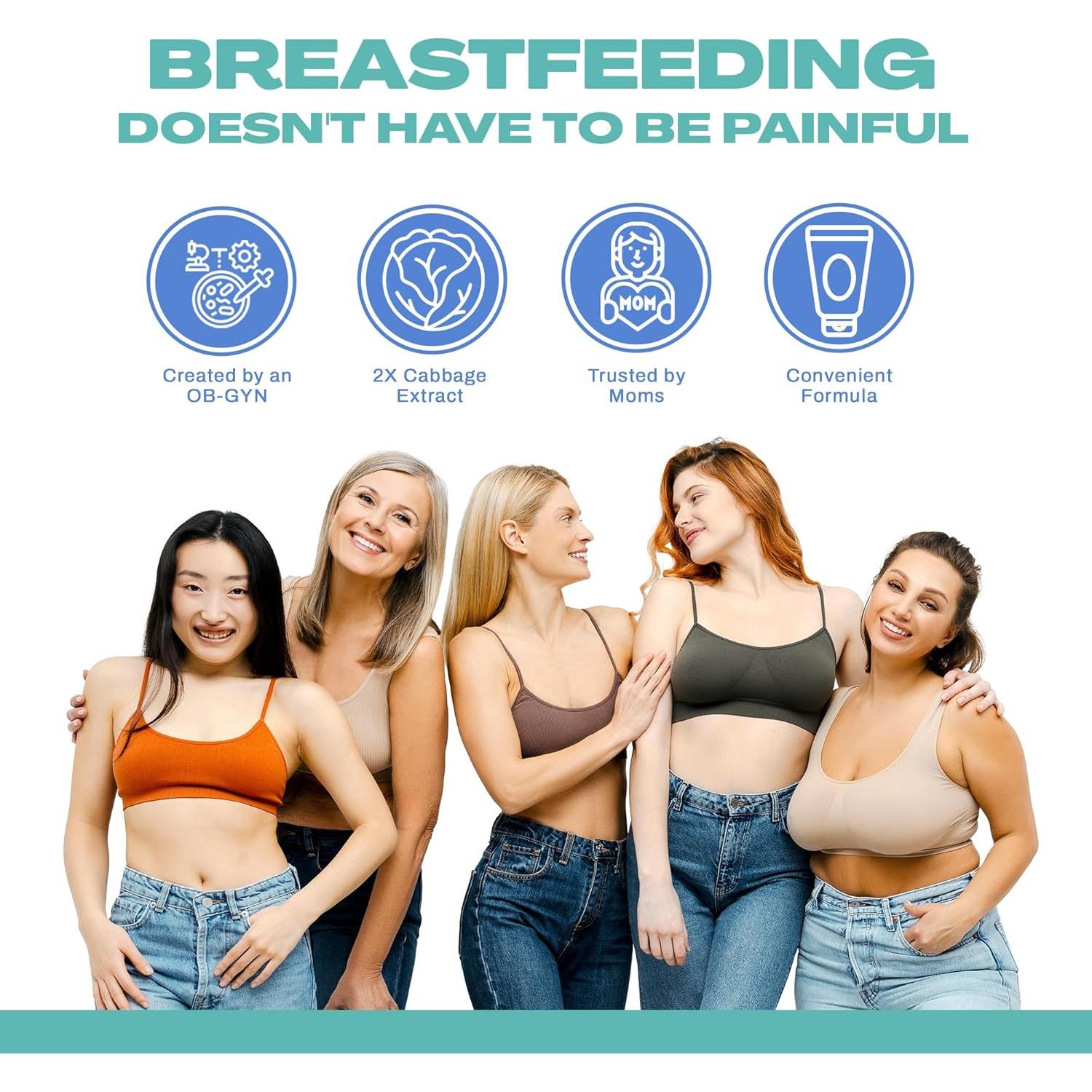 CaboCrème Crema para Senos 2 oz - Alivio Congestión Postparto