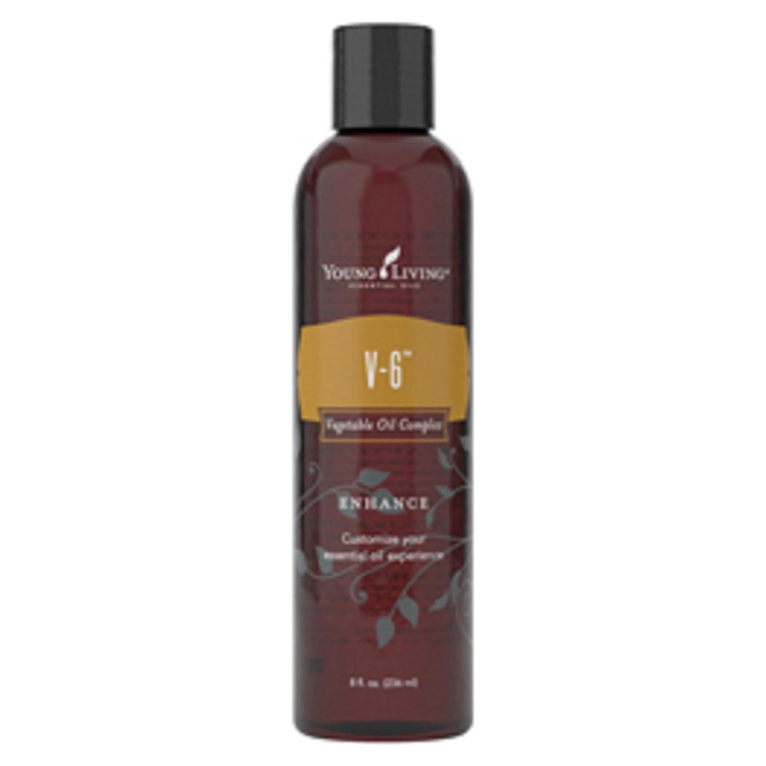 Aceite Vegetal V-6 Young Living 240 ml - Hidratante y No Manchante