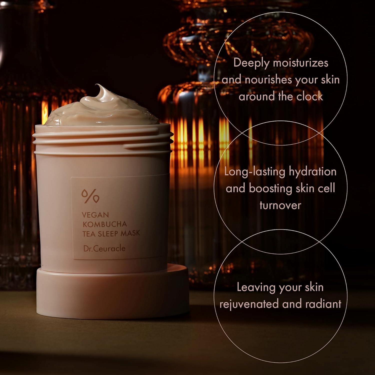 Mascarilla de Noche Vegana Dr.Ceuracle con Kombucha 100g