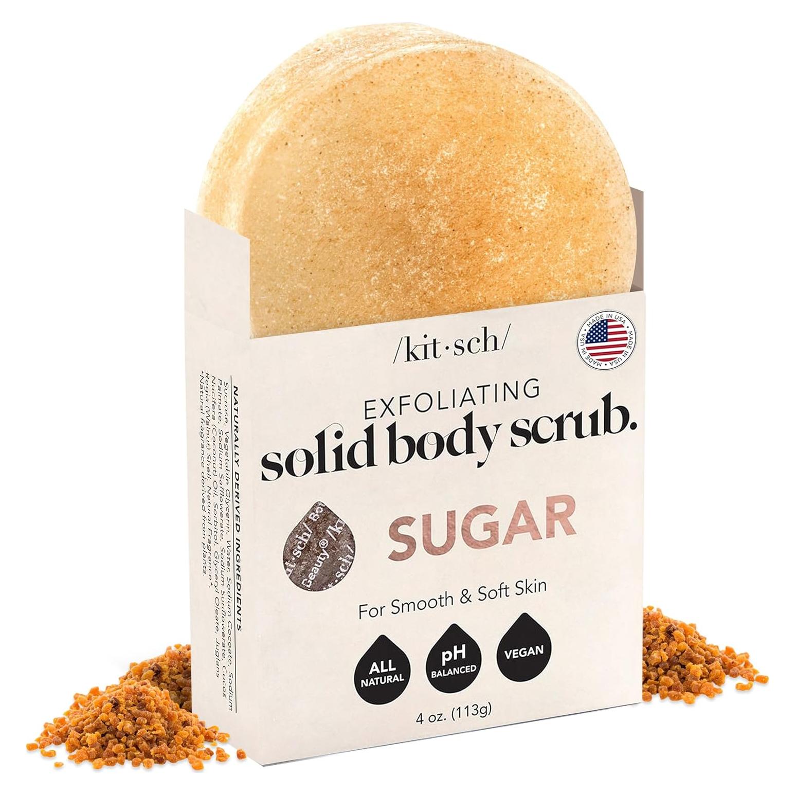 Exfoliante Natural Kitsch de Azúcar para el Cuerpo 113 g