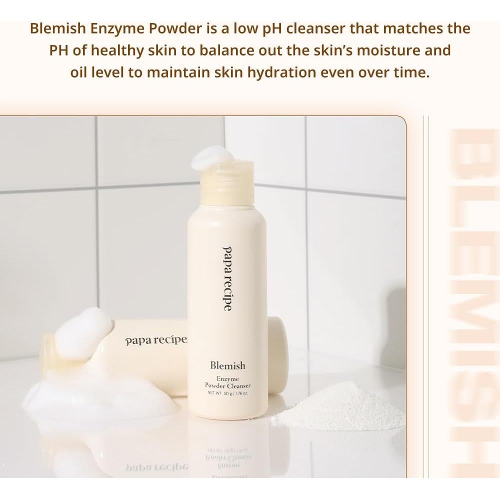 Limpiador Enzimático en Polvo Papa Recipe 50g - Exfoliante Suave