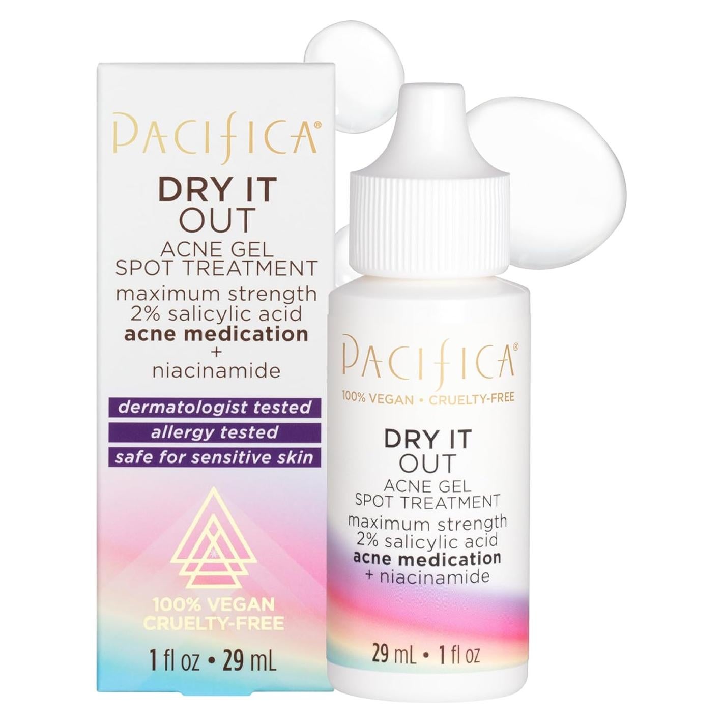 Gel Secante para Acné Pacifica 2% Ácido Salicílico 45g