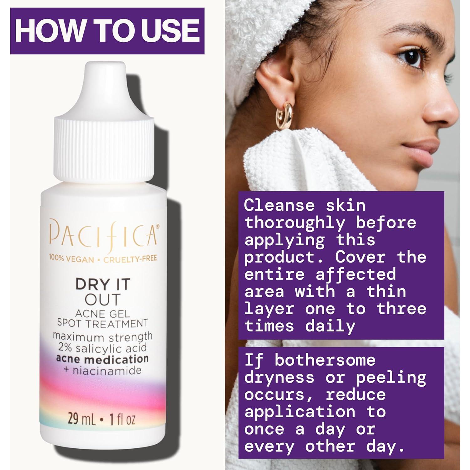 Gel Secante para Acné Pacifica 2% Ácido Salicílico 45g