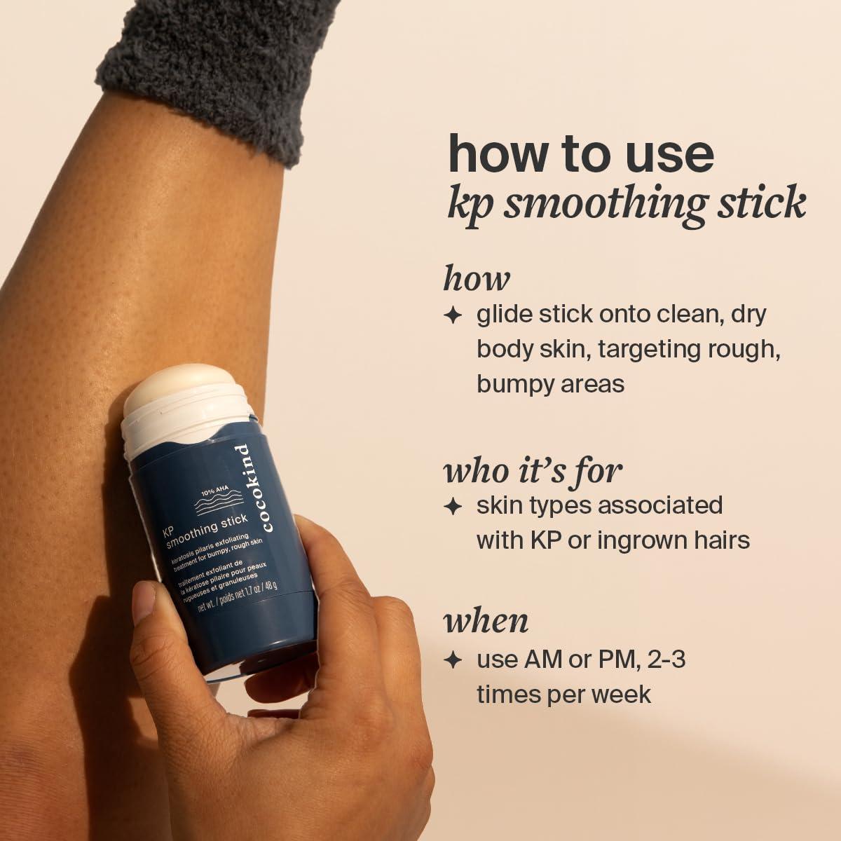 Stick Suavizante Cocokind KP 48 g - Exfoliante Corporal AHA