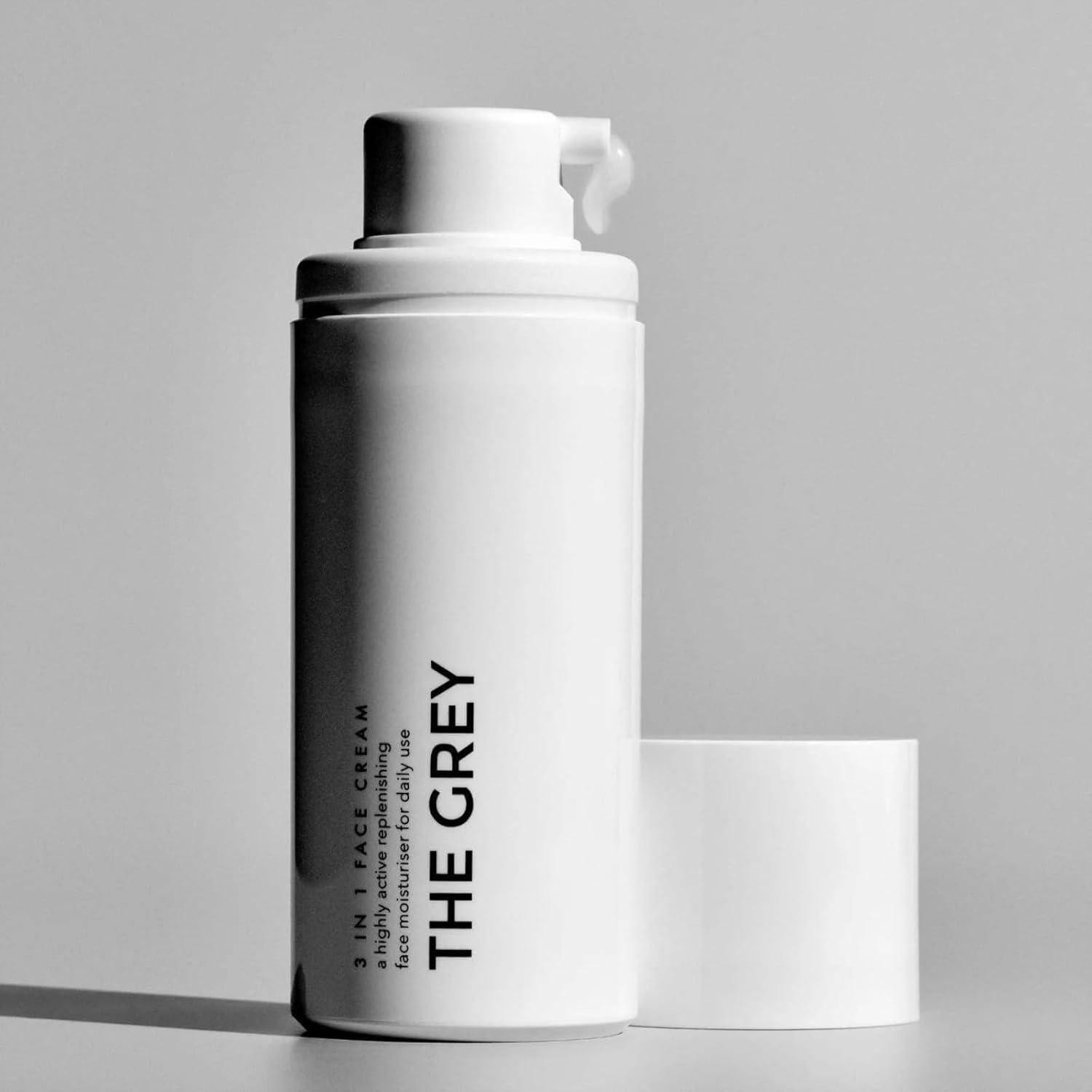 Crema Facial 3 en 1 The Grey para Hombres 156g - Anti Envejecimiento