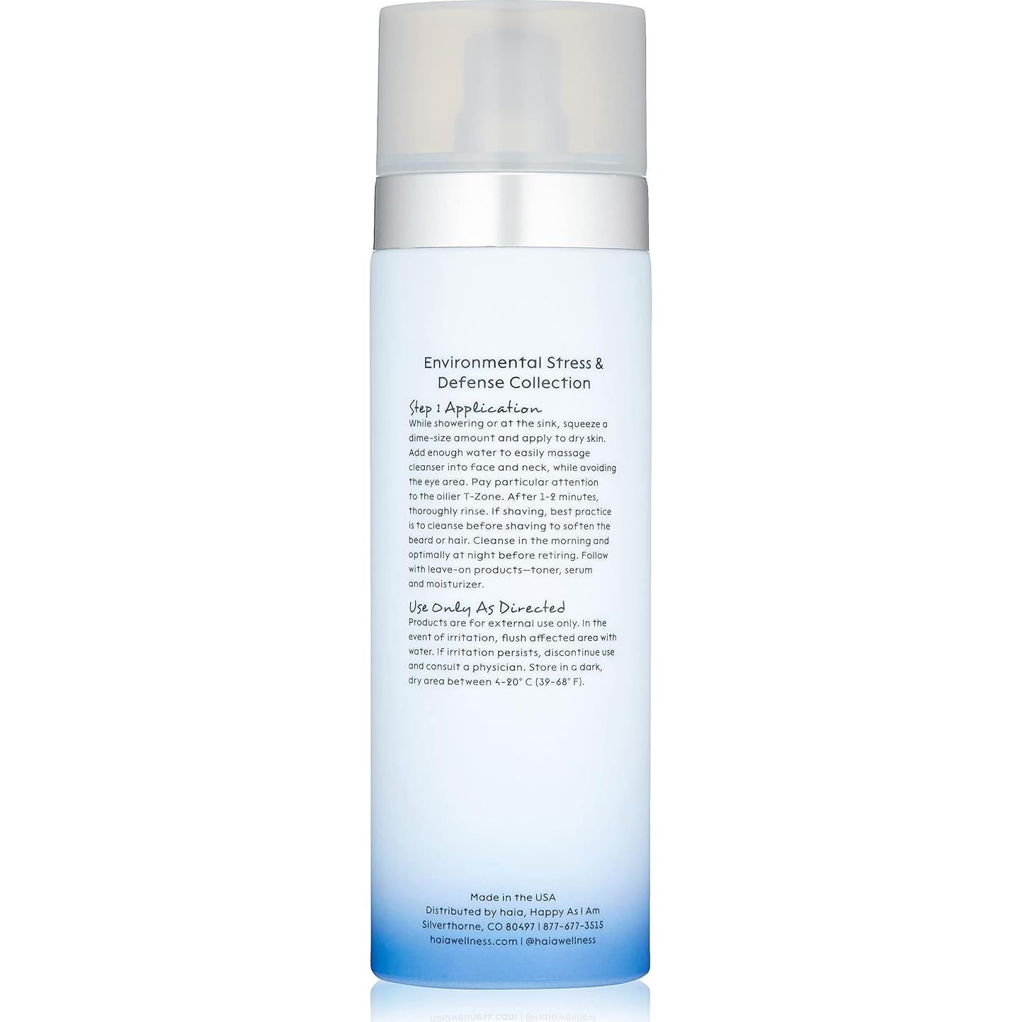 Crema Limpiadora Calmante Haia con Kale Azul 240g