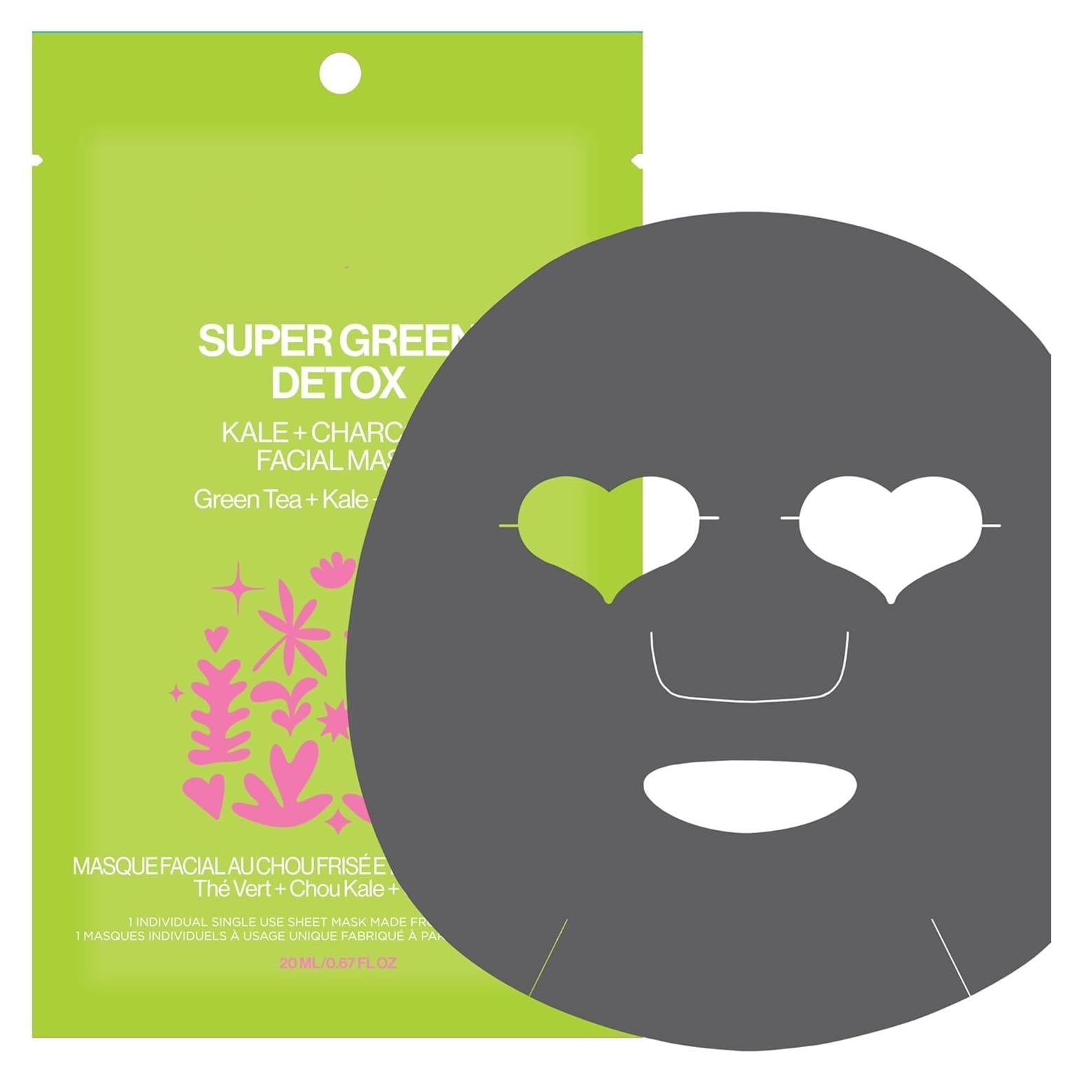 Mascarilla Facial Detox Vellanatural 20ml - Carbón y Arcilla