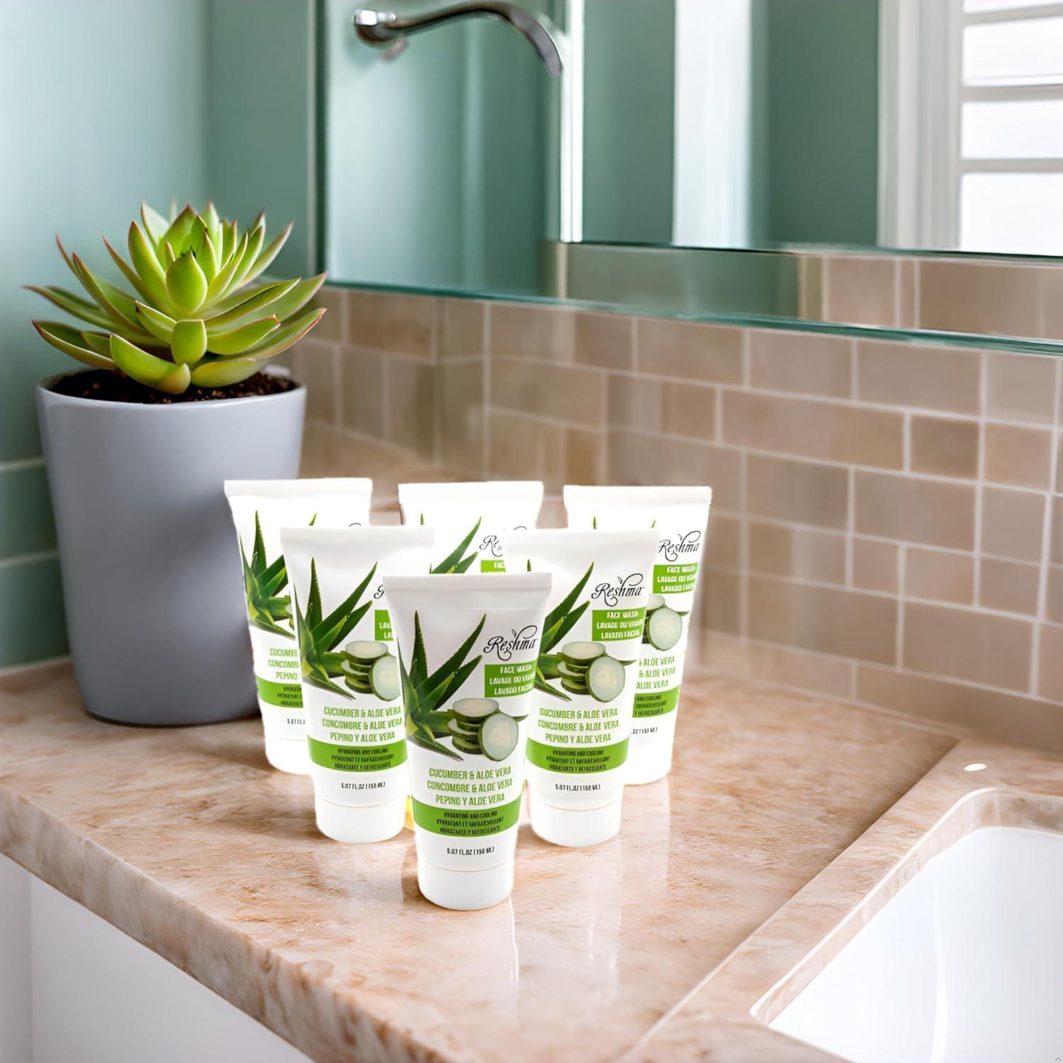 Limpiador Facial Reshma Beauty Pepino y Aloe Vera 6 Unidades